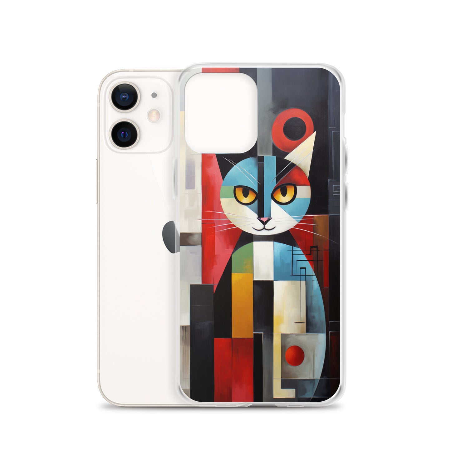 Bauhaus Kitty Cat iPhone Case