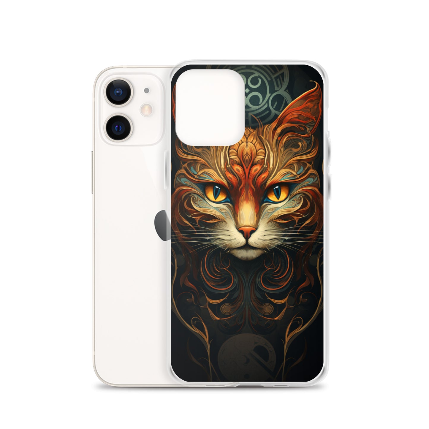 Art Nouveau Cat #2 iPhone Case