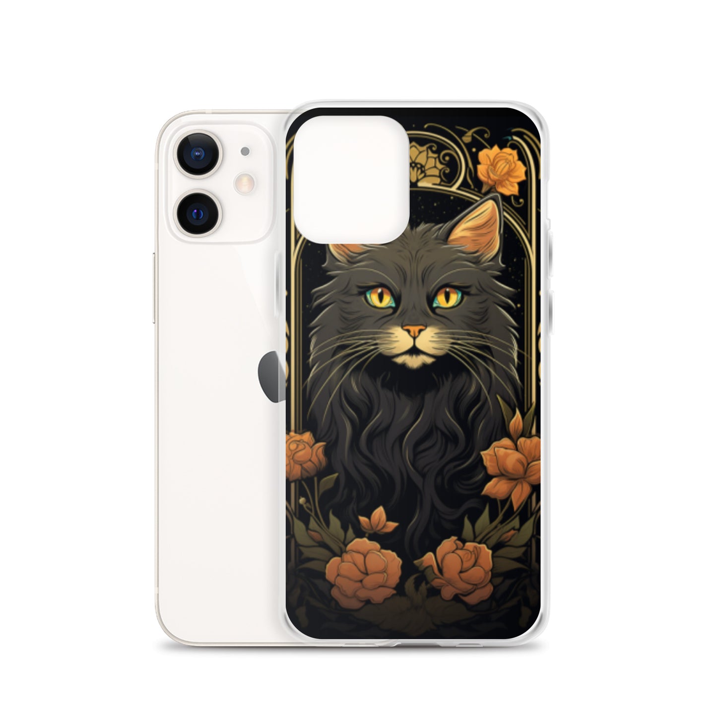 Art Nouveau Cat iPhone Case