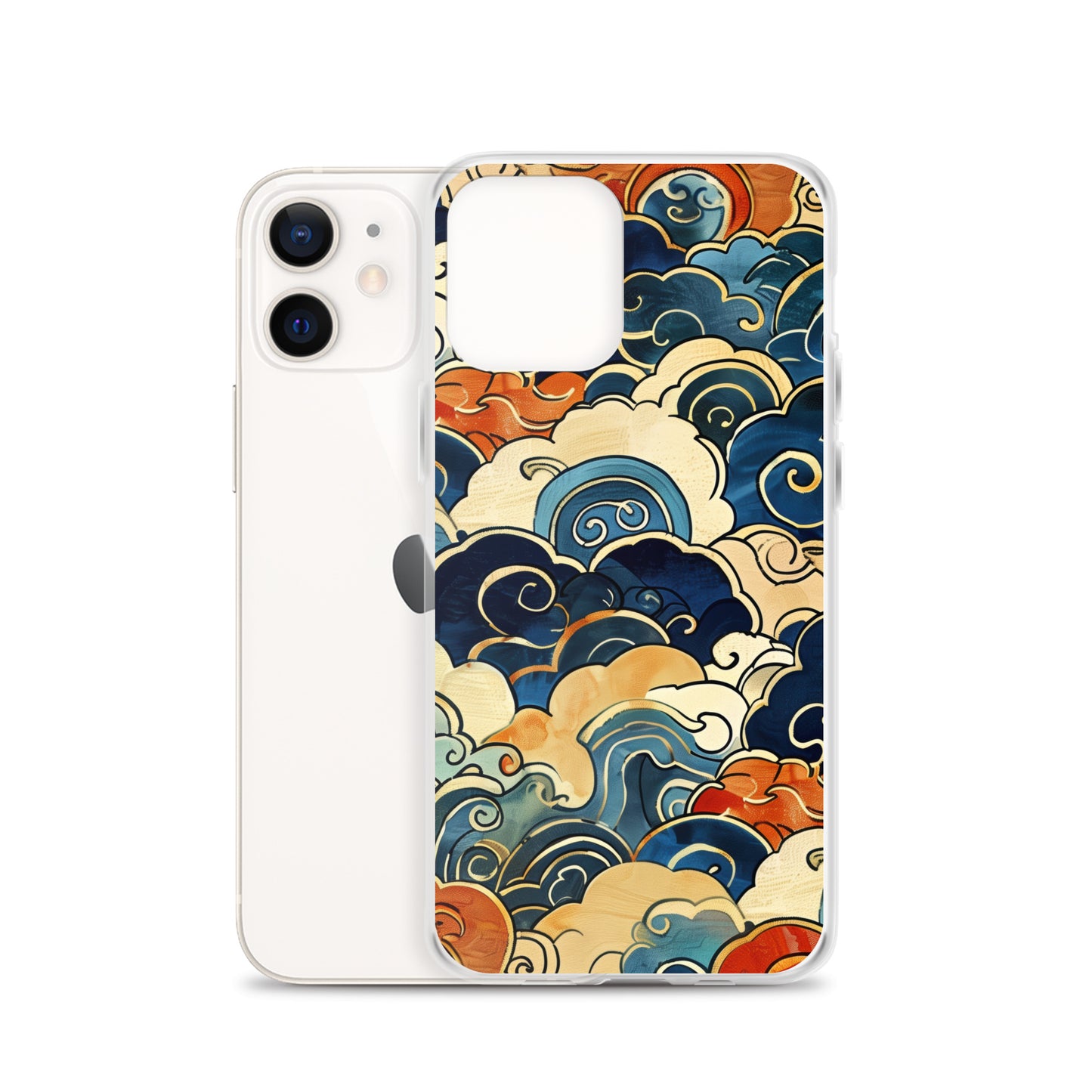 iPhone Case Stylized Clouds