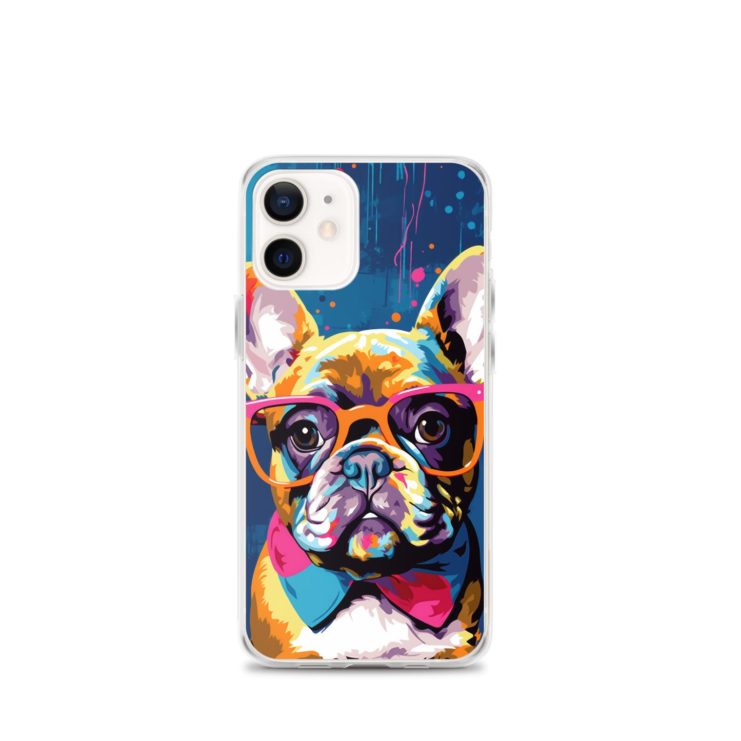 iPhone Case Painted Stylish French Bulldog