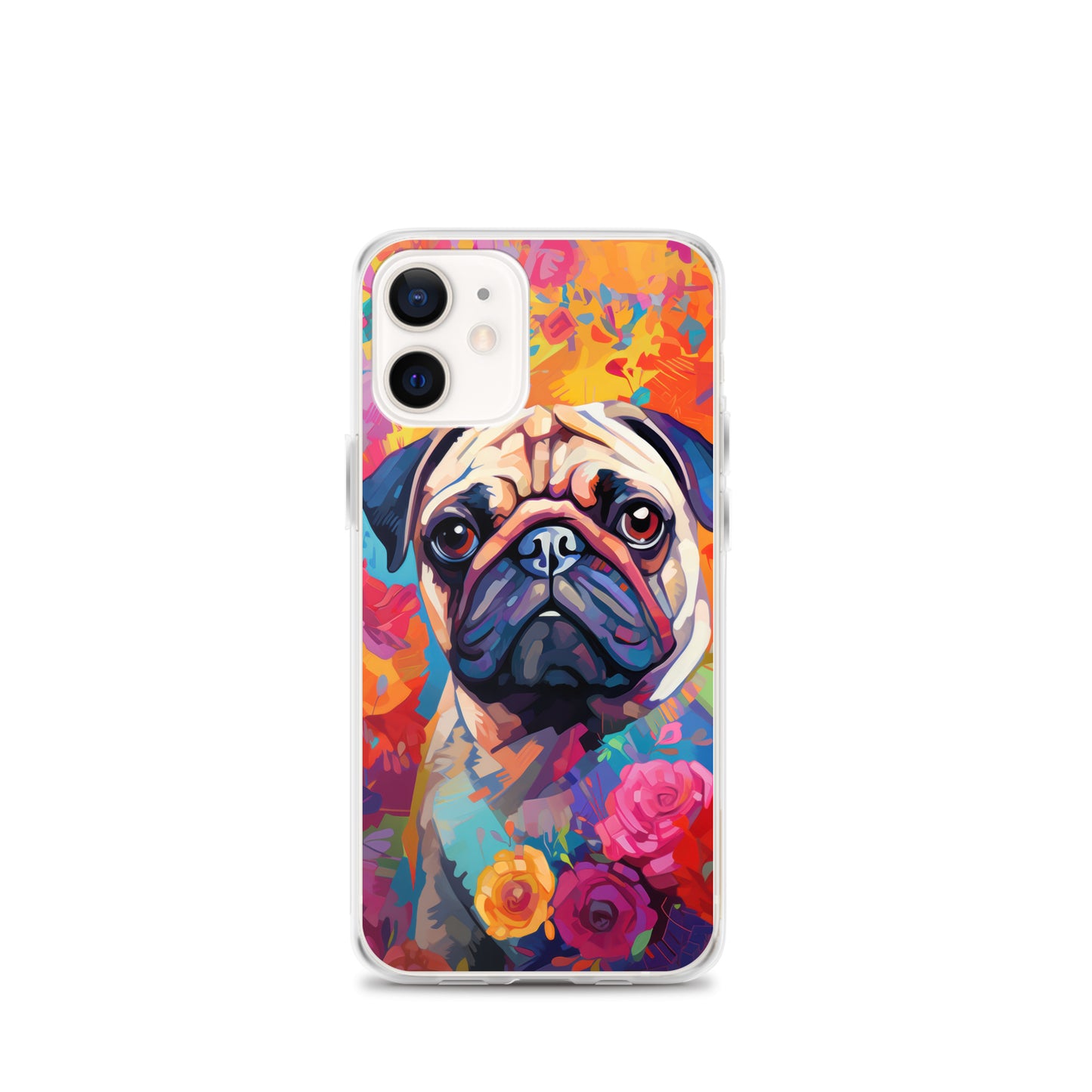 iPhone Case Painted Pug