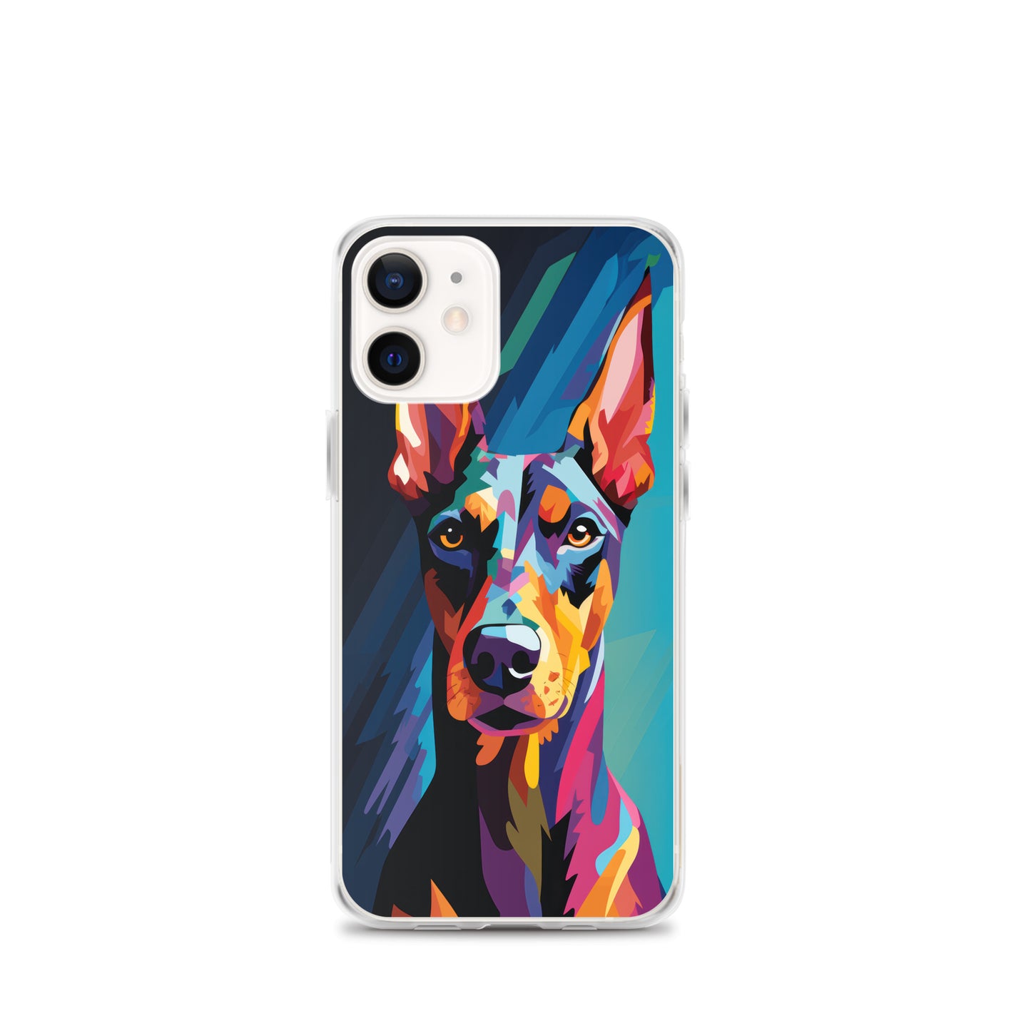 iPhone Case Painted Doberman Pinscher