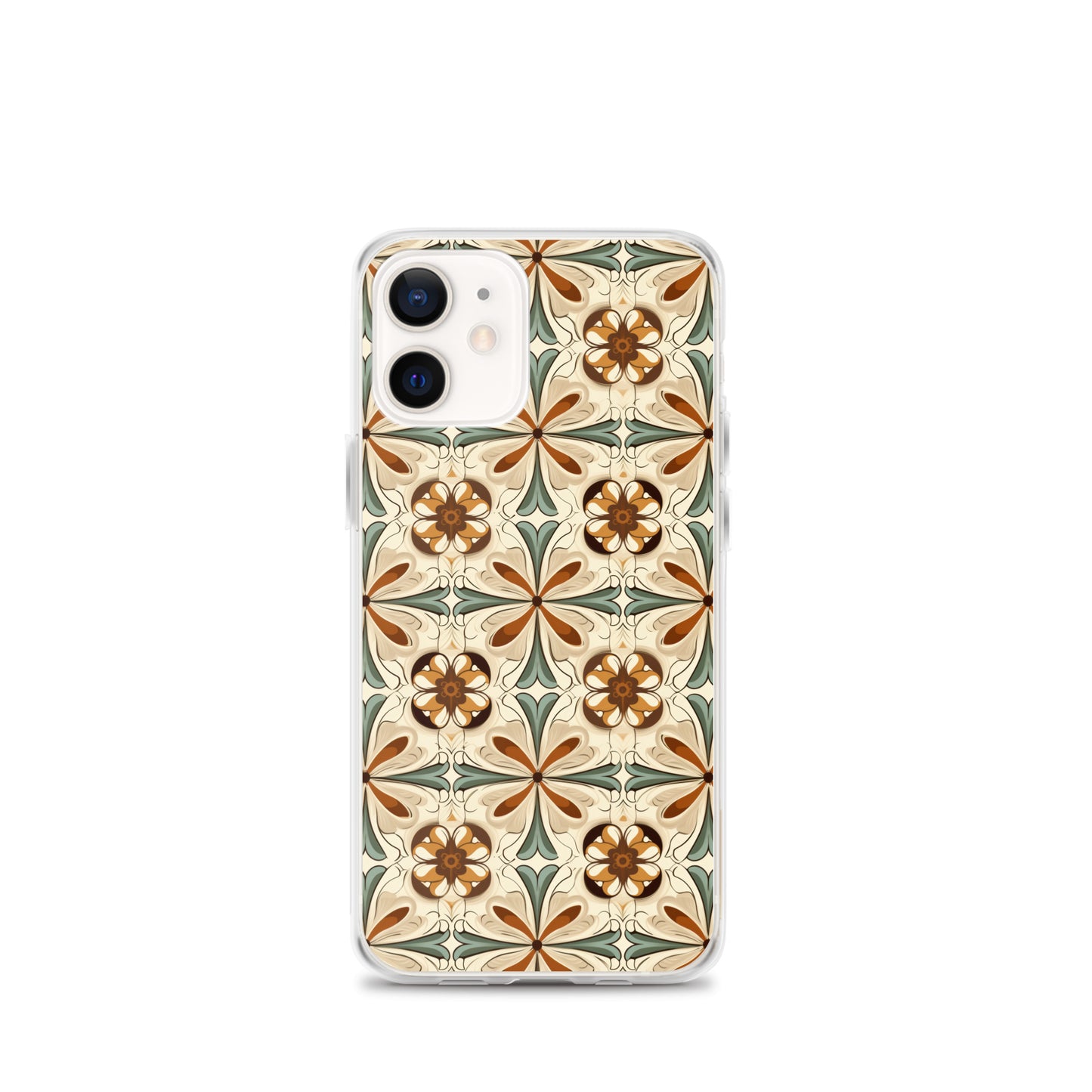 iPhone Case Ornate Leaves Tile