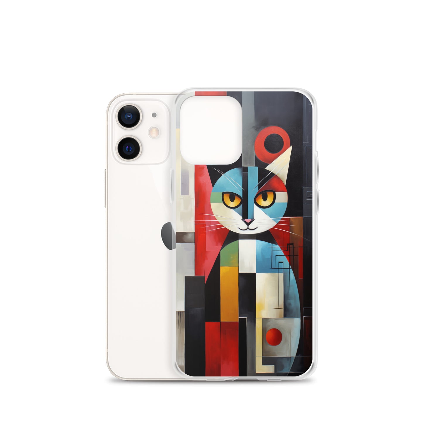 Bauhaus Kitty Cat iPhone Case