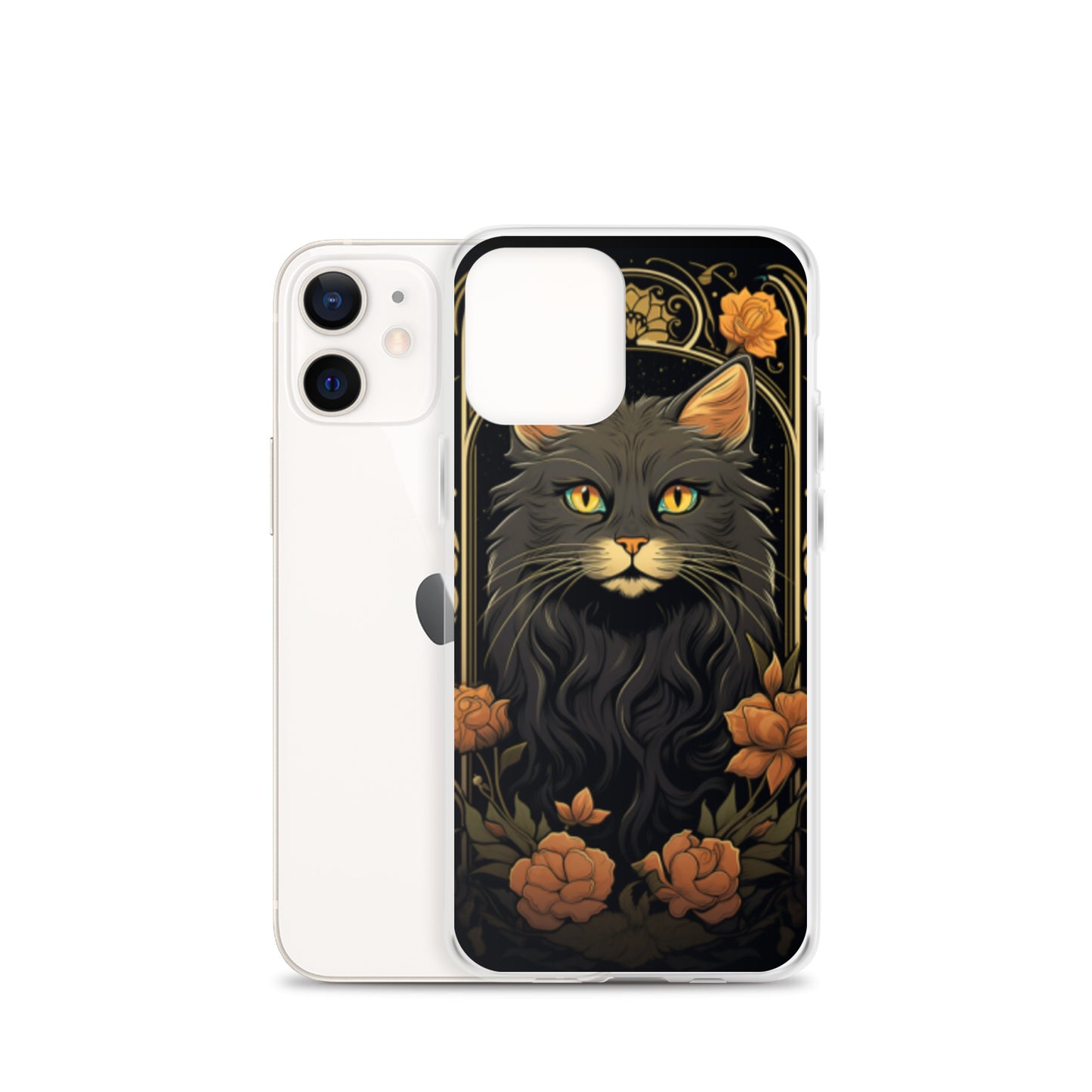 Art Nouveau Cat iPhone Case