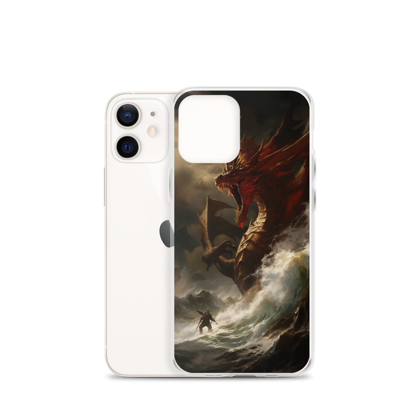 Dragon Battle iPhone Case