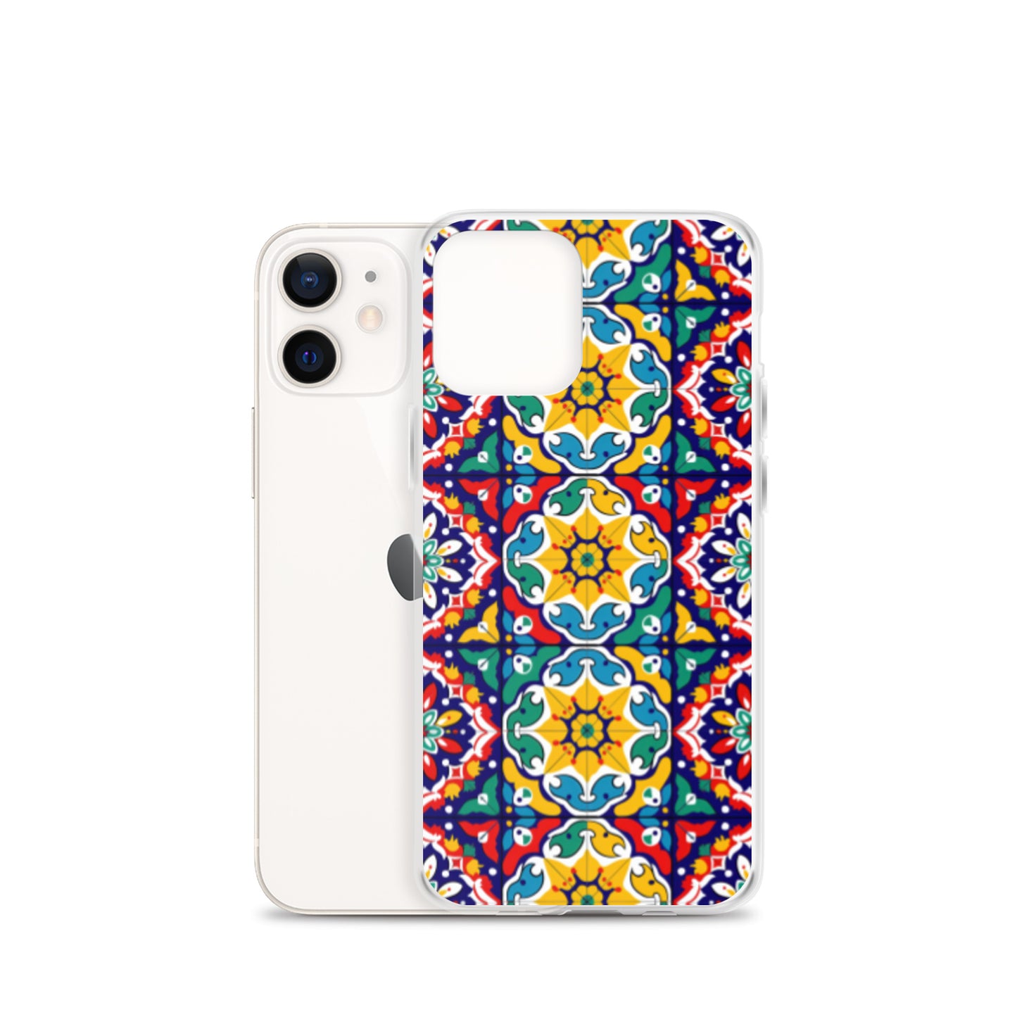 iPhone Case Talavera Tiles Red and Yellow