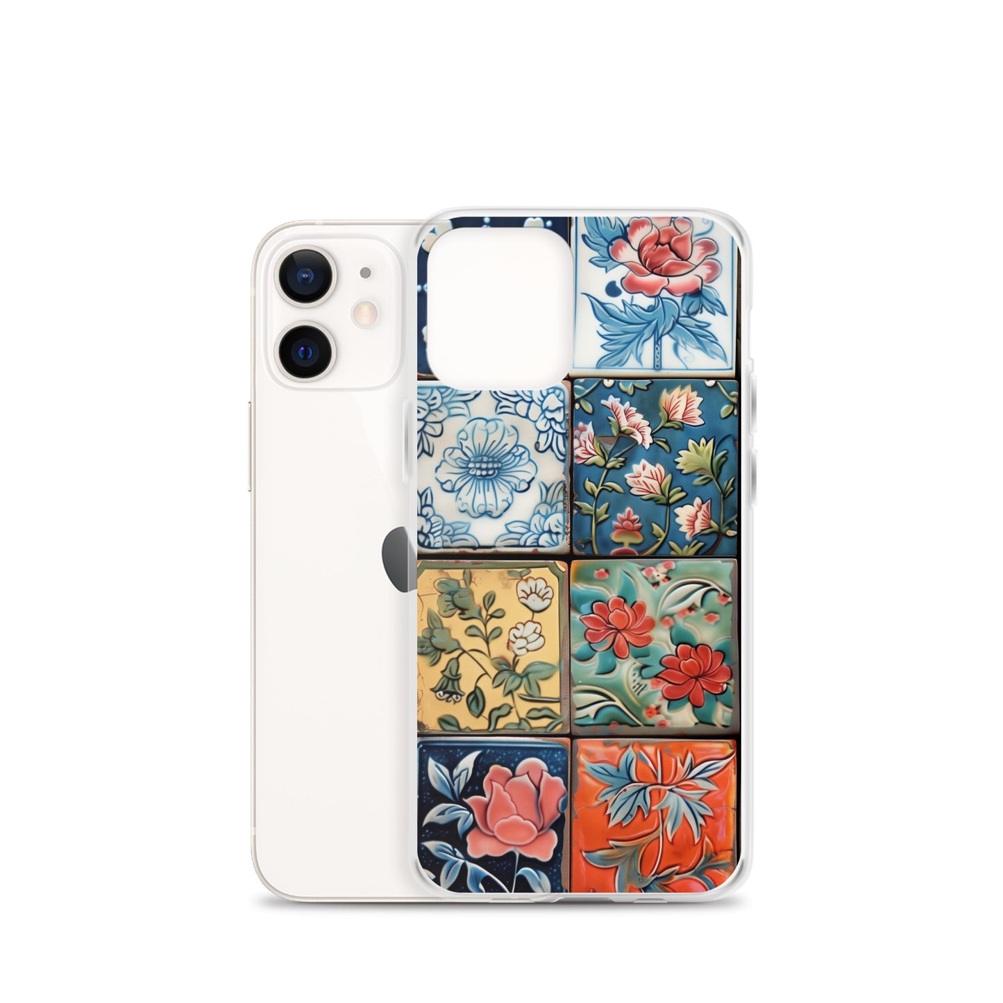 iPhone Case Colorful Majolilca Tiles