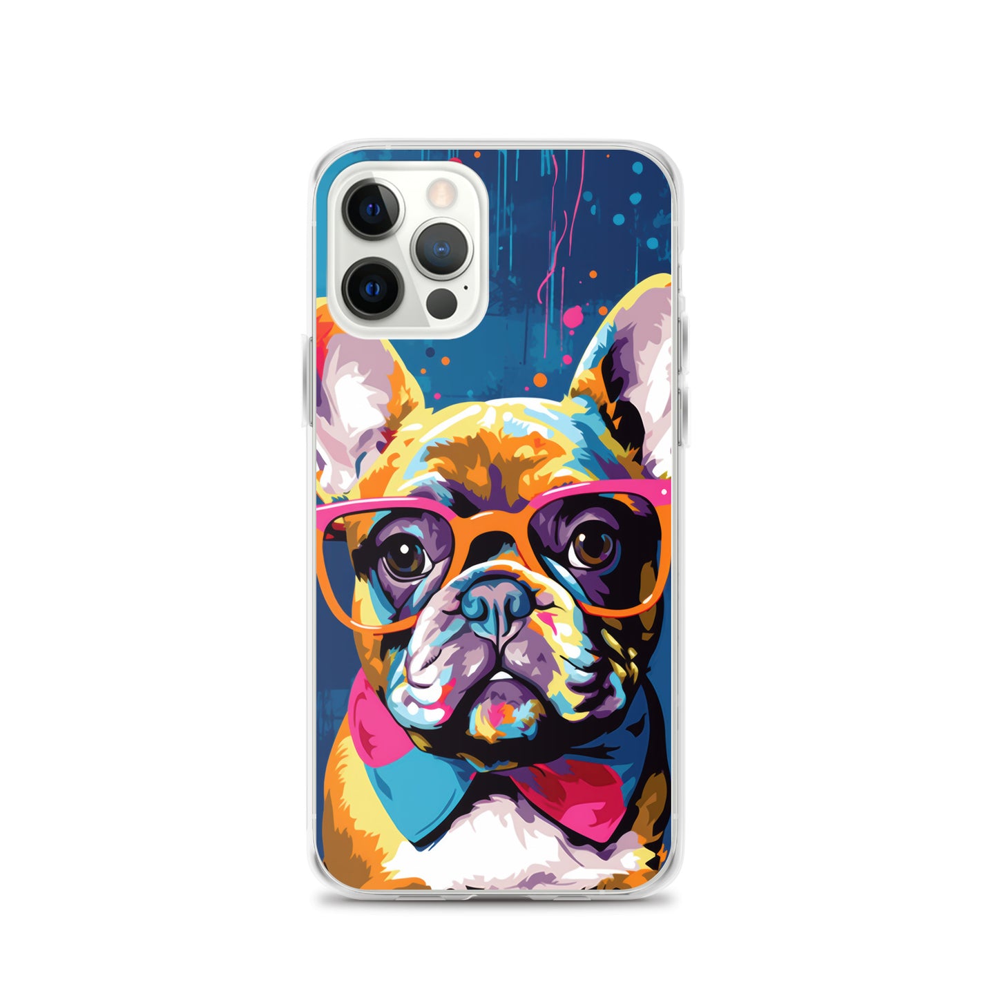 iPhone Case Painted Stylish French Bulldog