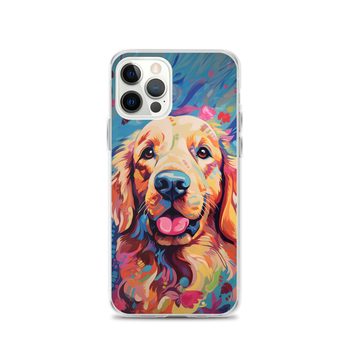 iPhone Case Painted Golden Retriever