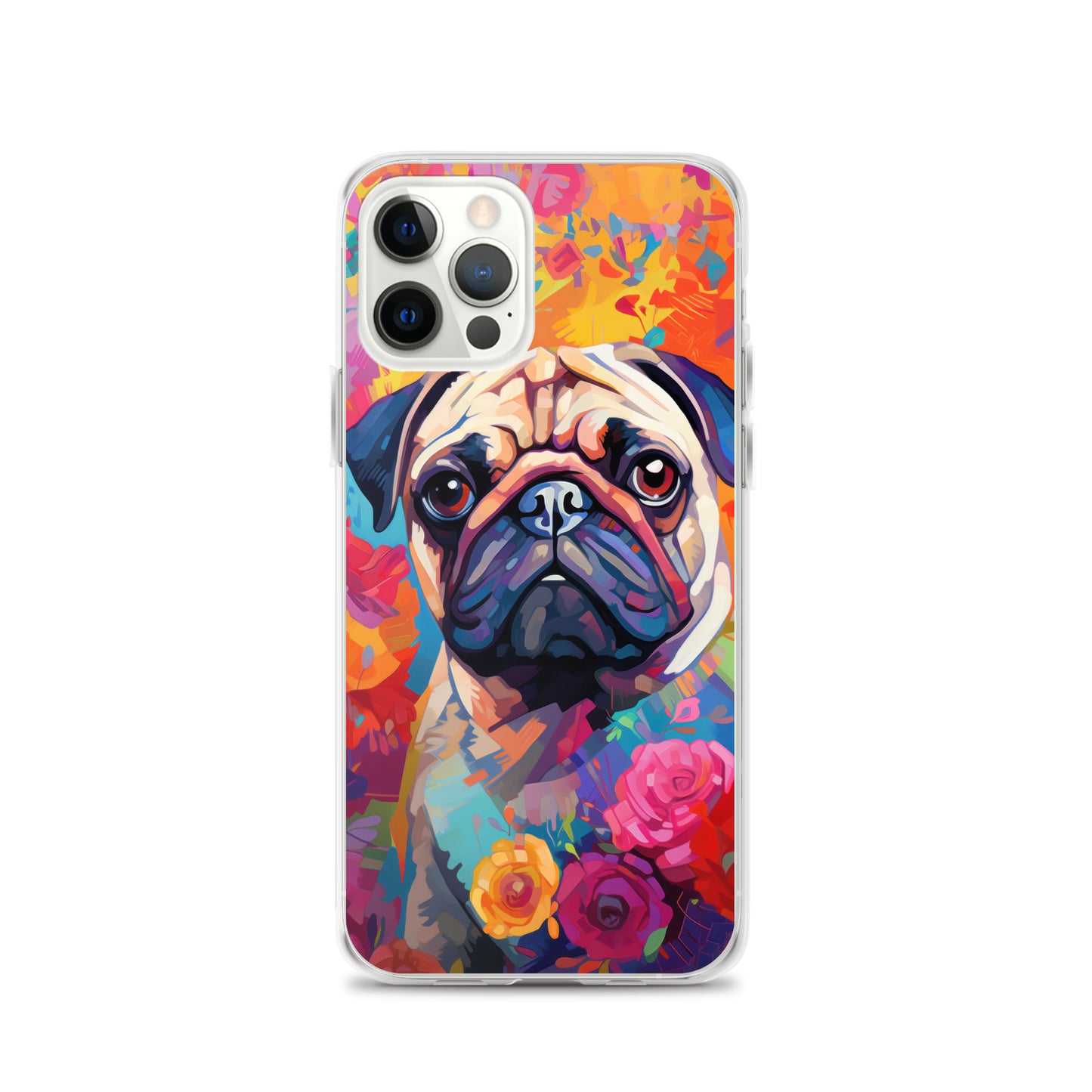 iPhone Case Painted Pug