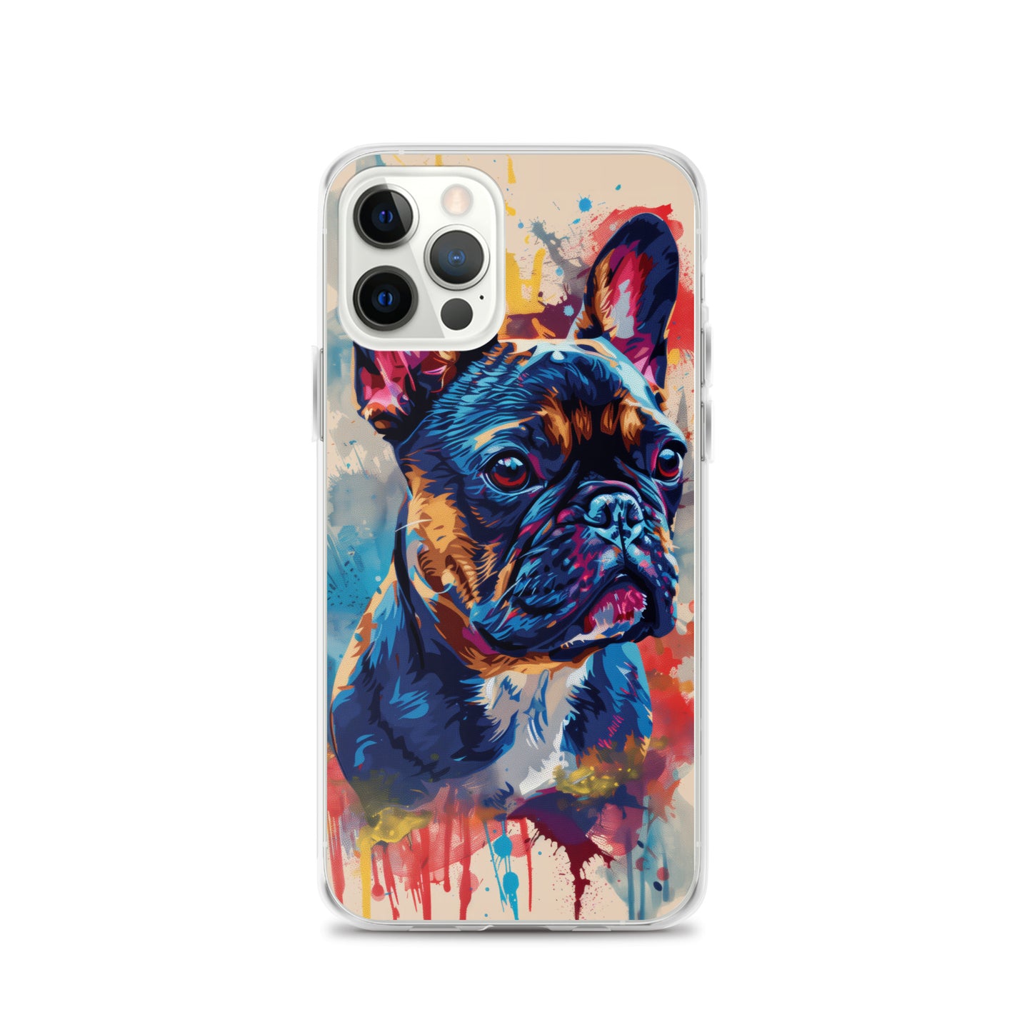 Painted French Bulldog iPhone Case