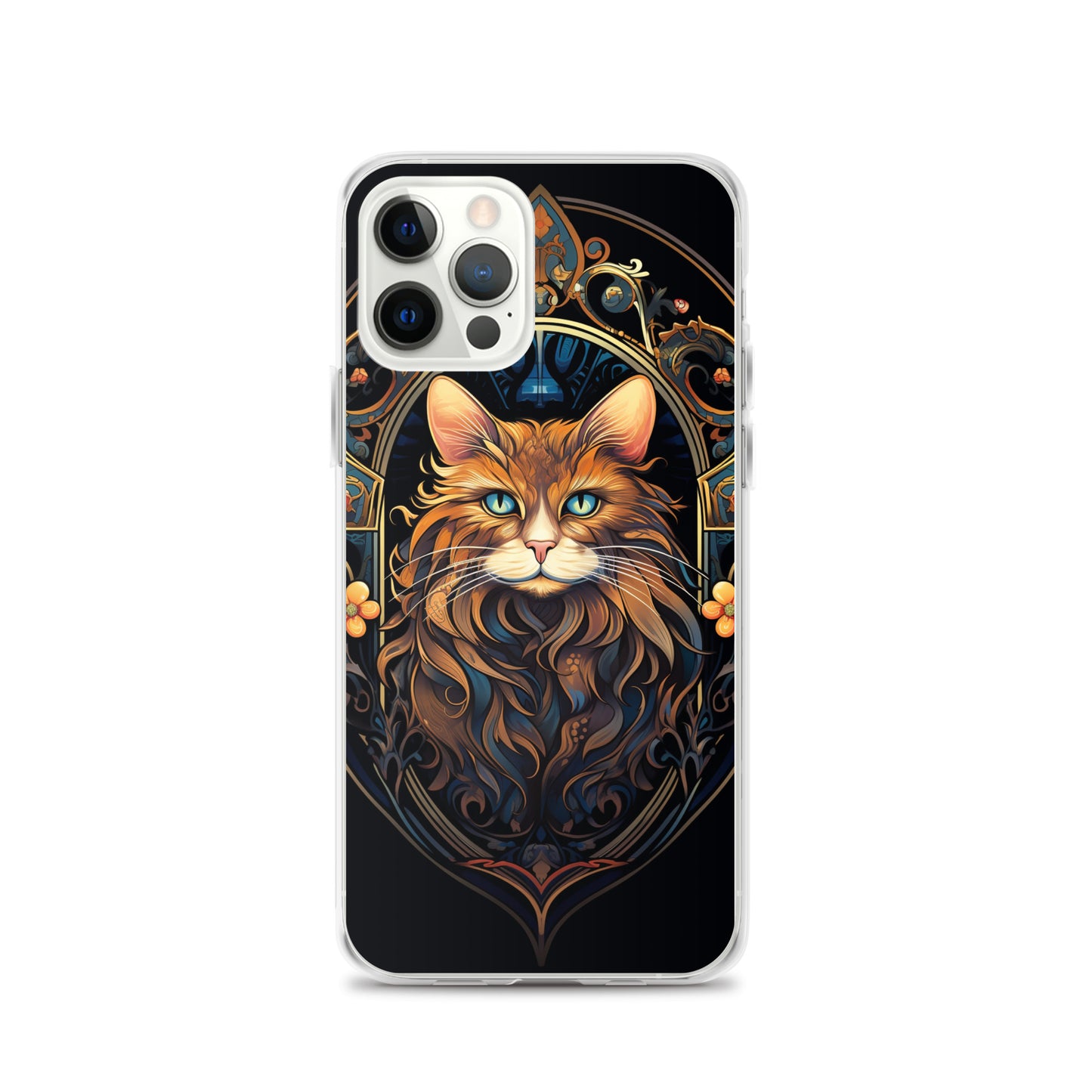 Art Nouveau Cat #3 iPhone Case