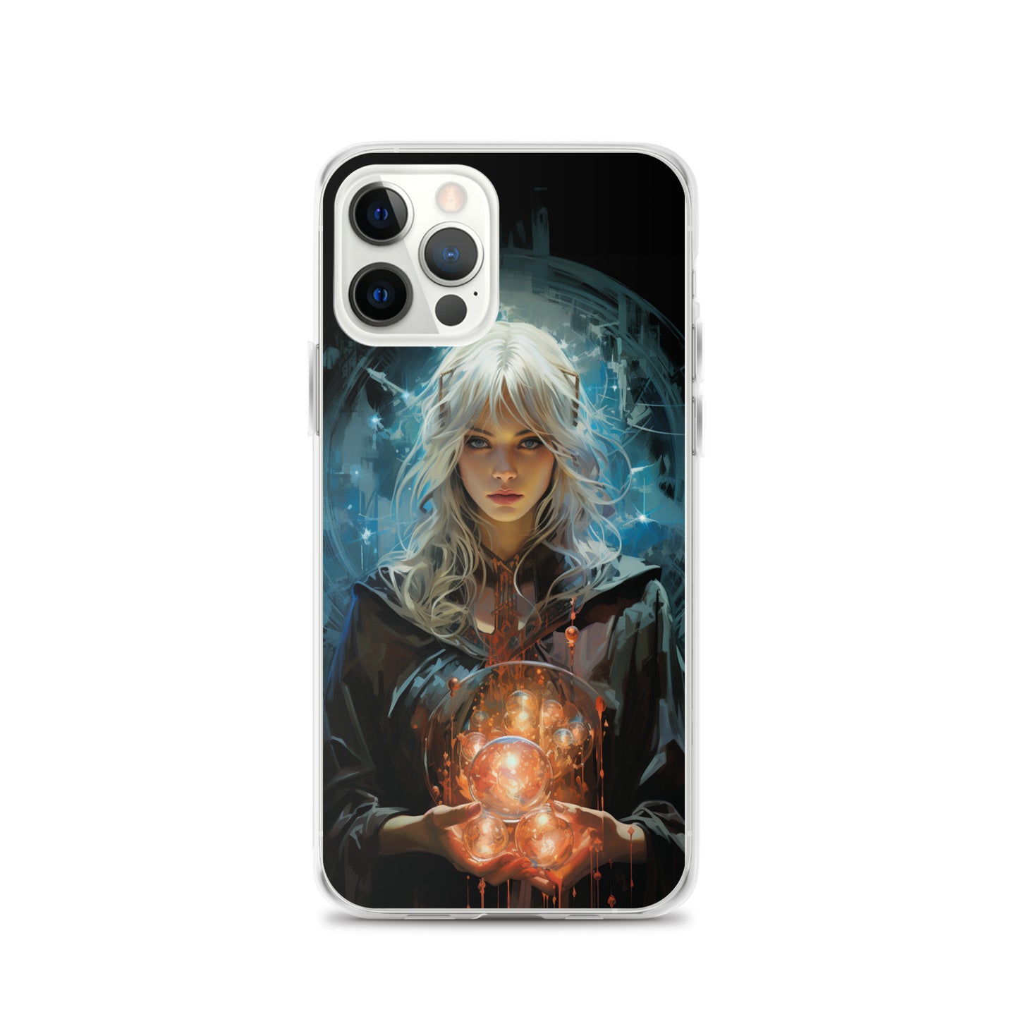 Dungeons and Dragons Female Elf Sorcerer iPhone Case