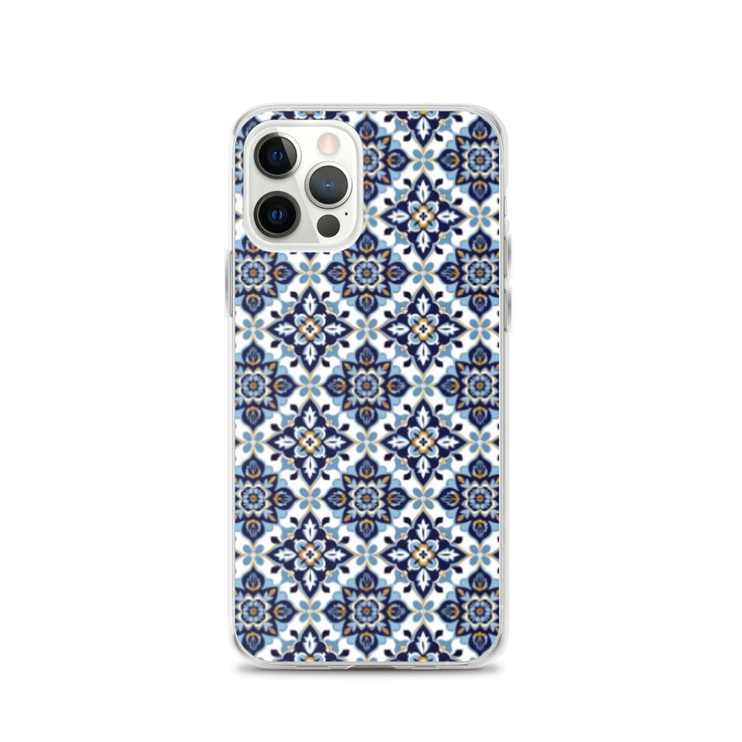 iPhone Case Classic Encaustic Tile Blue