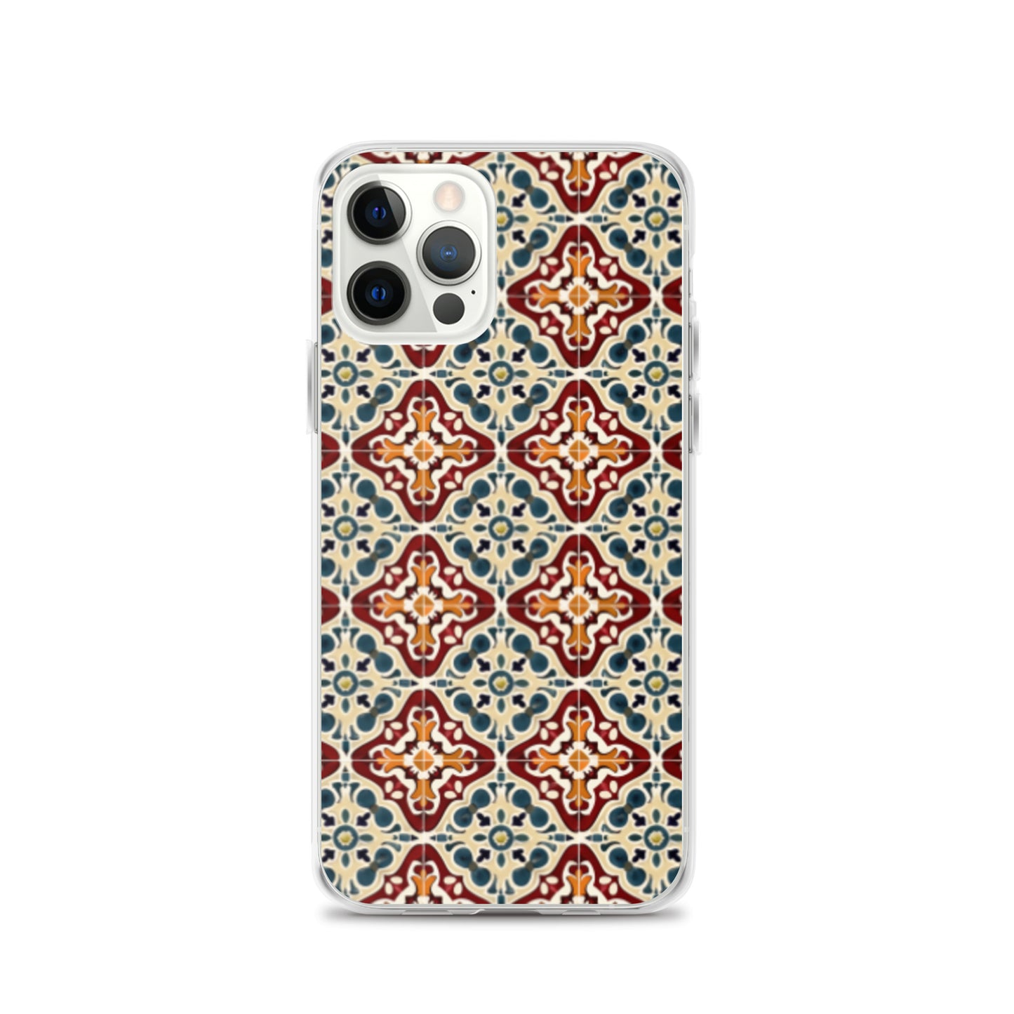 iPhone Case Classic Encaustic Tile Red