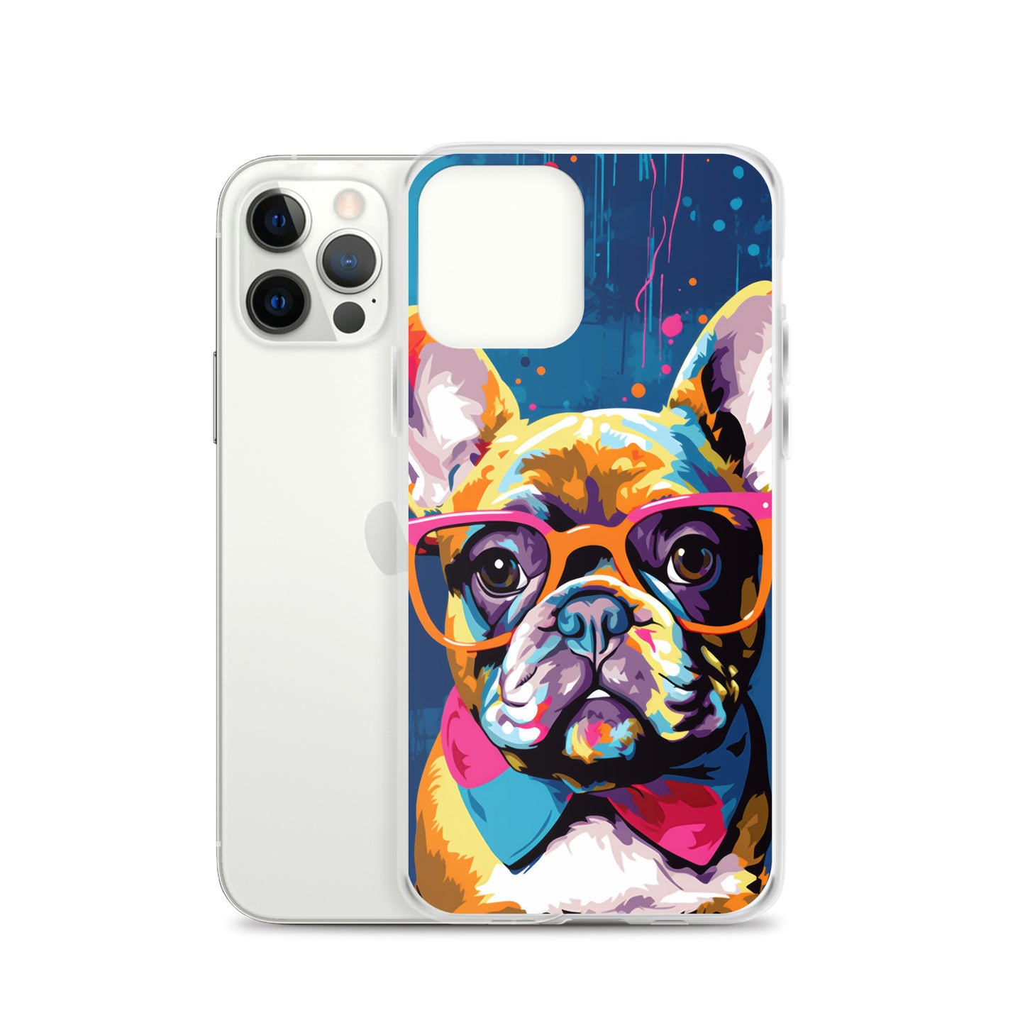 iPhone Case Painted Stylish French Bulldog