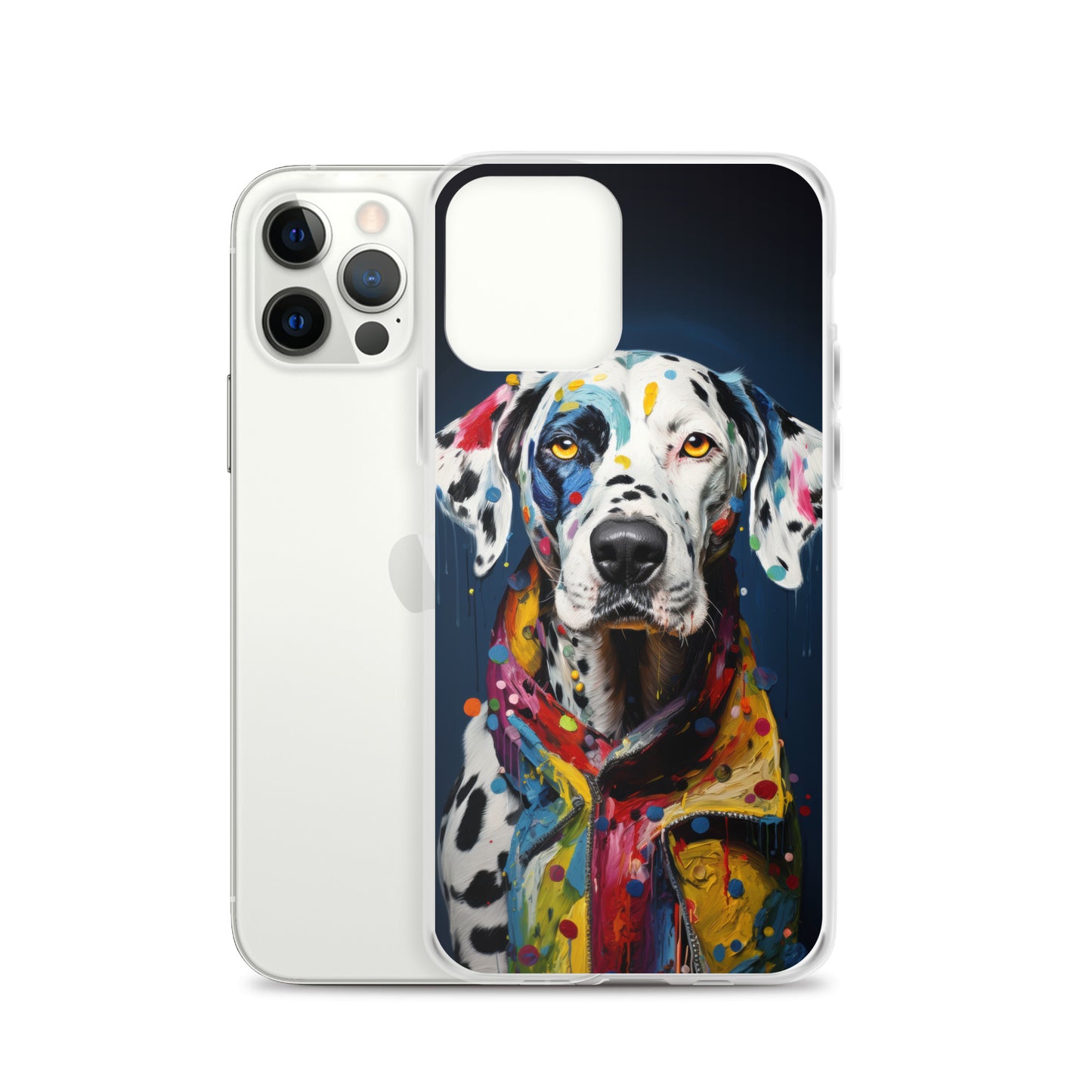 iPhone Case Painted Dalmatian