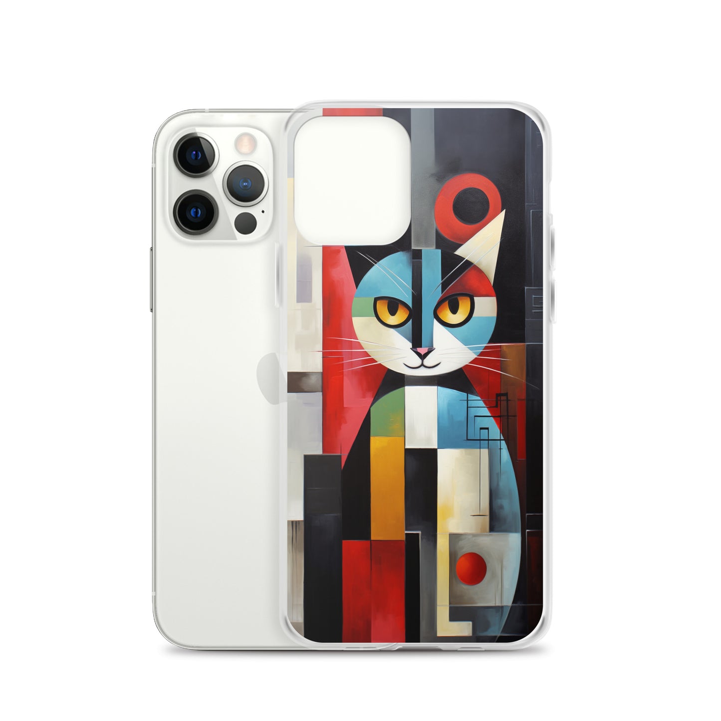 Bauhaus Kitty Cat iPhone Case
