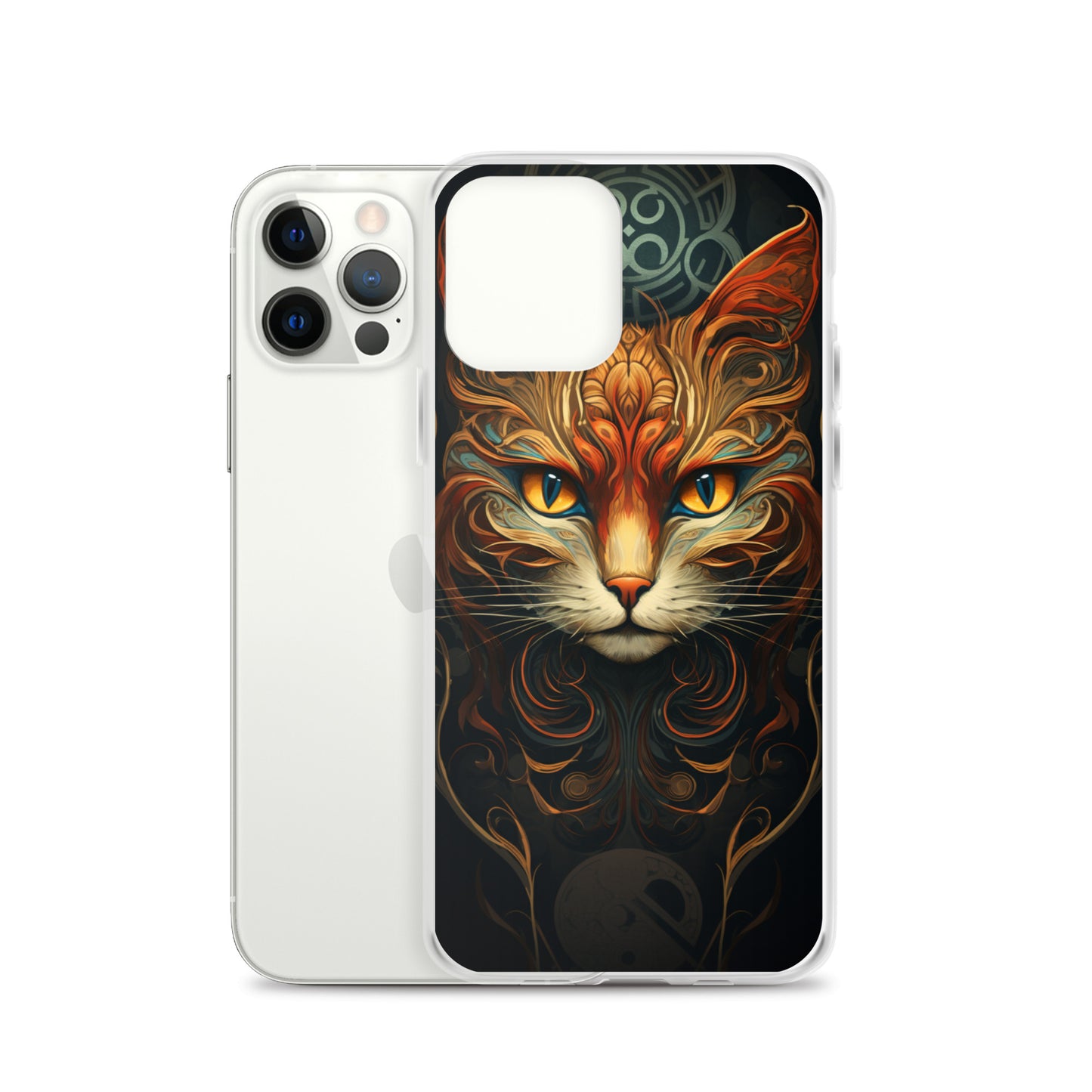 Art Nouveau Cat #2 iPhone Case