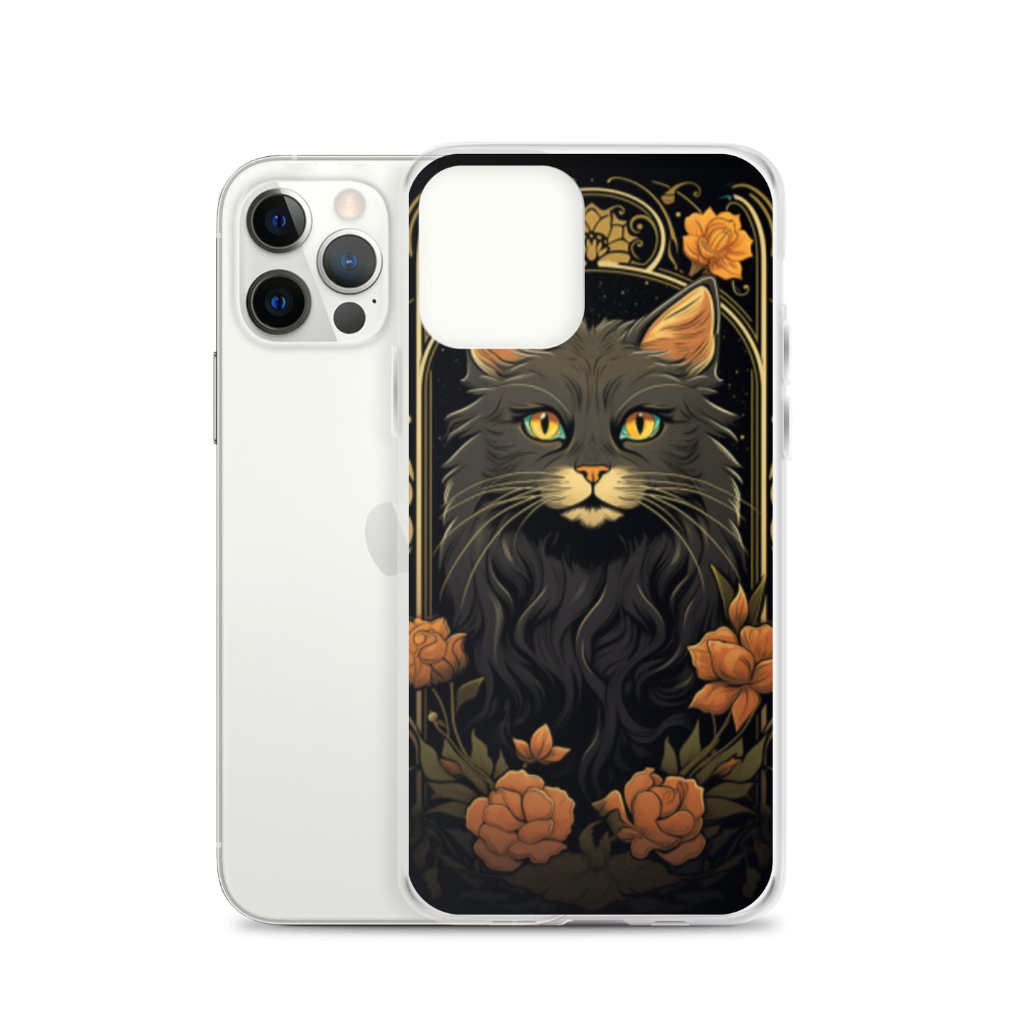 Art Nouveau Cat iPhone Case