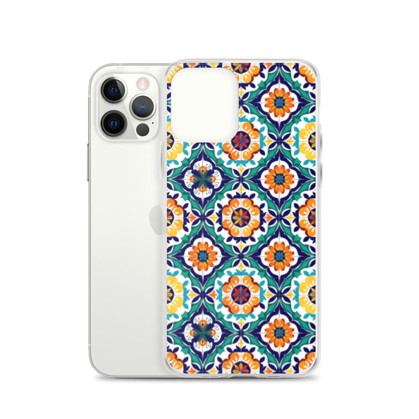 iPhone Case Talavera Tiles Green and Blue
