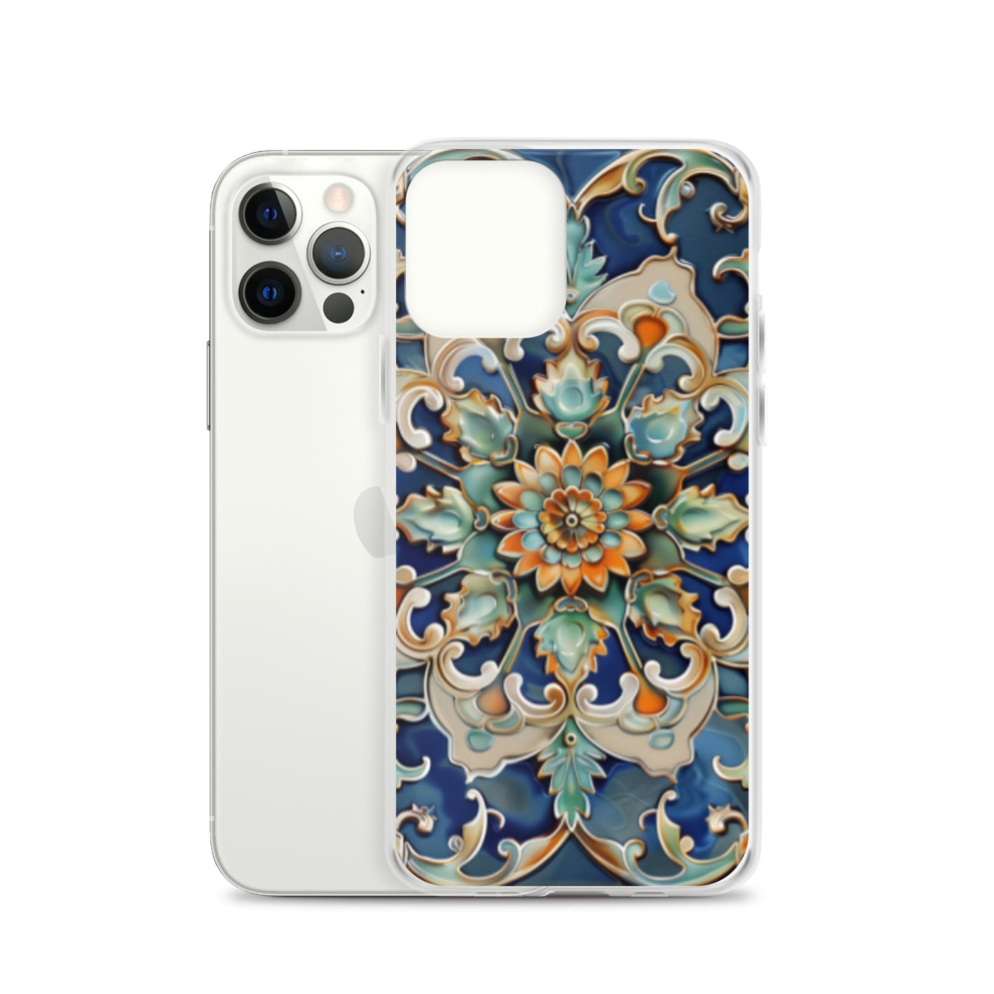 iPhone Case Malaysian Ceramic Tile Pattern