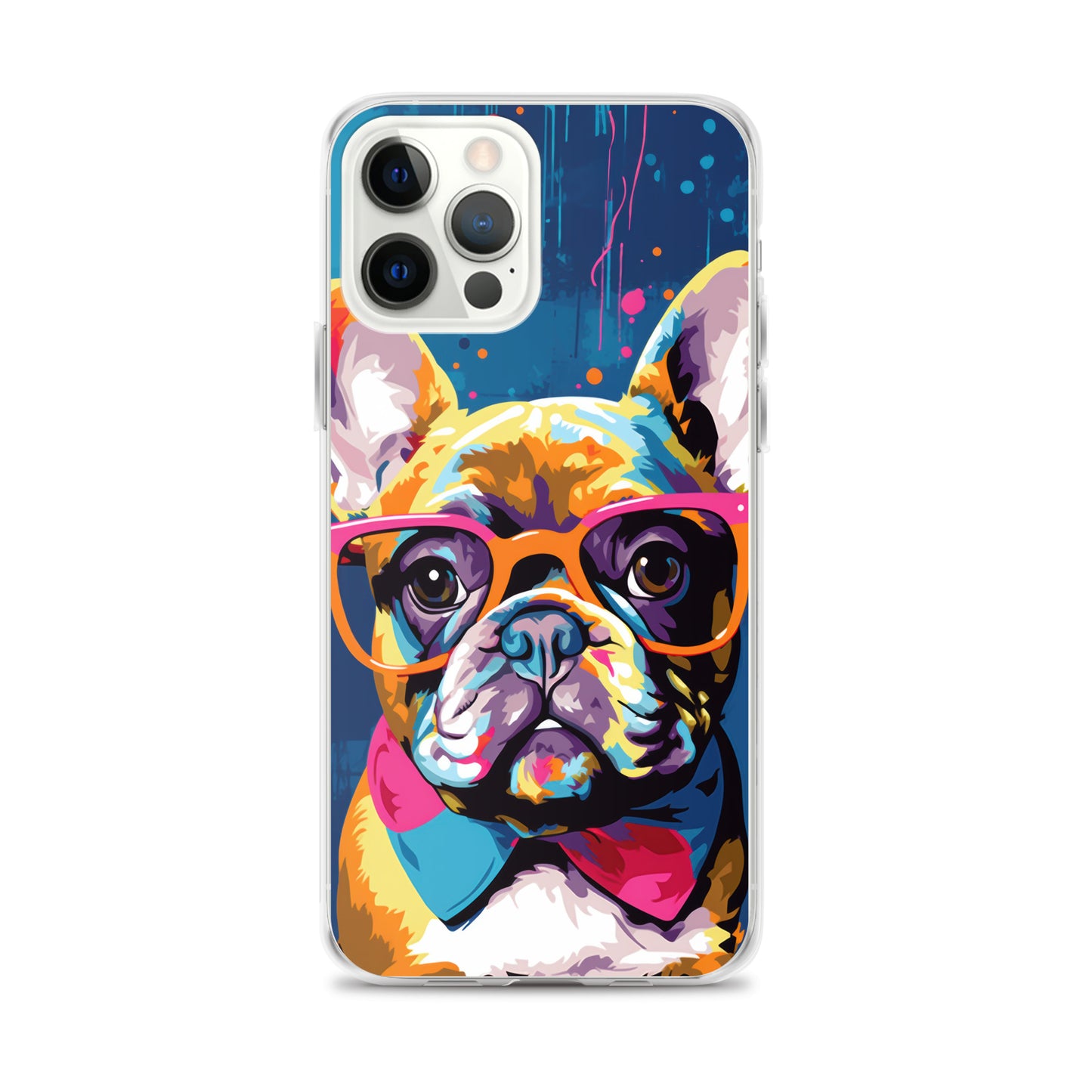 iPhone Case Painted Stylish French Bulldog