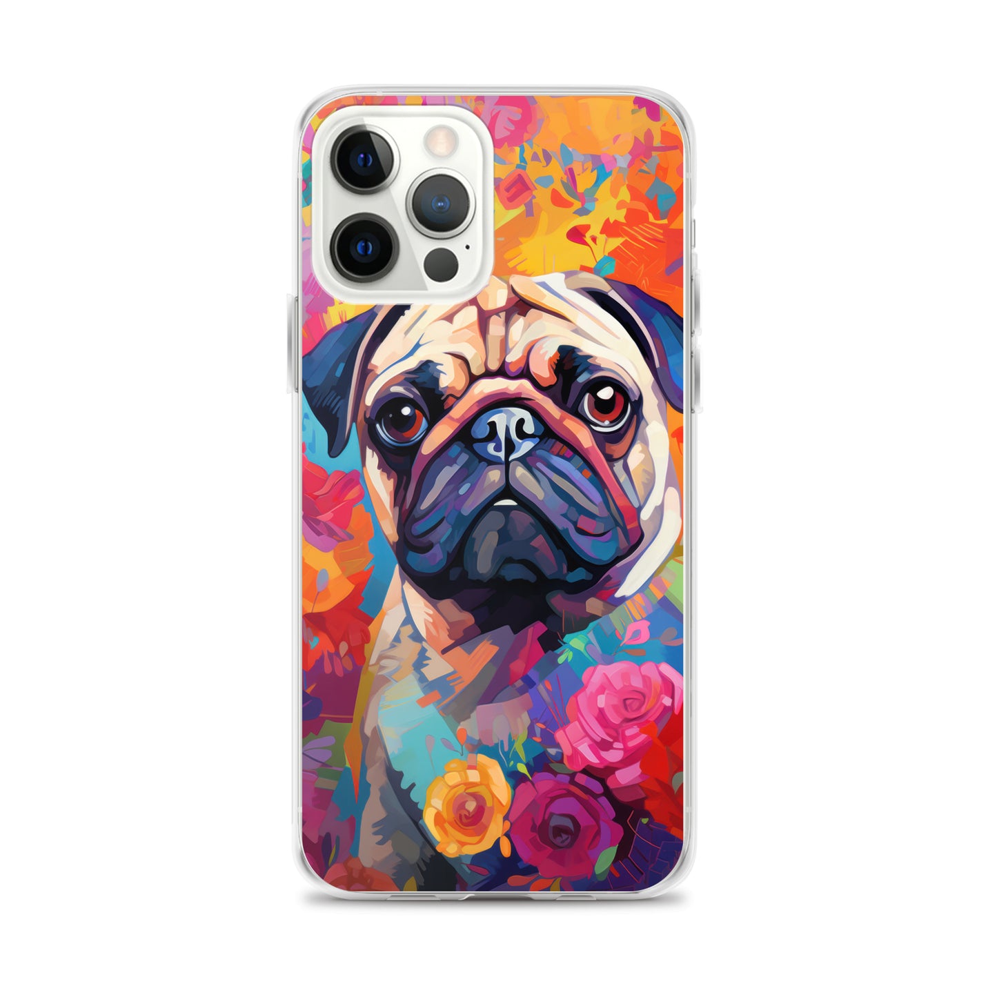 iPhone Case Painted Pug