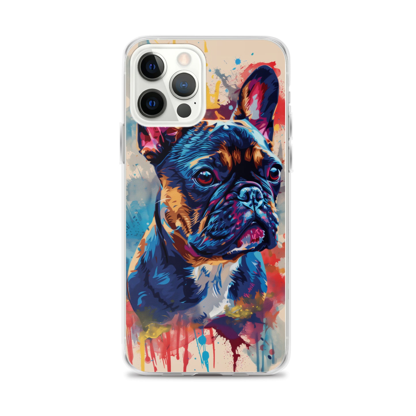 Painted French Bulldog iPhone Case