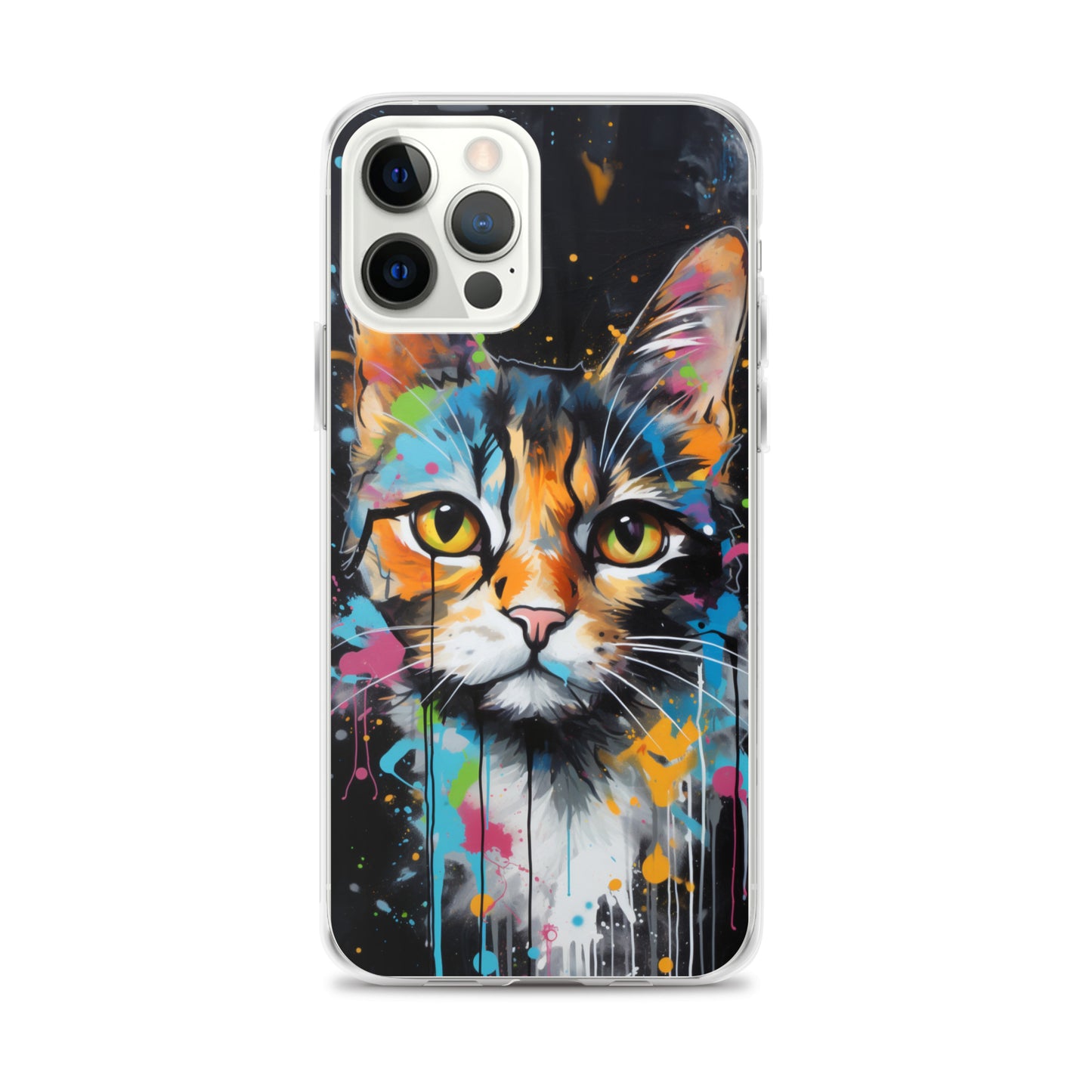 Graffiti Calico Cat iPhone Case