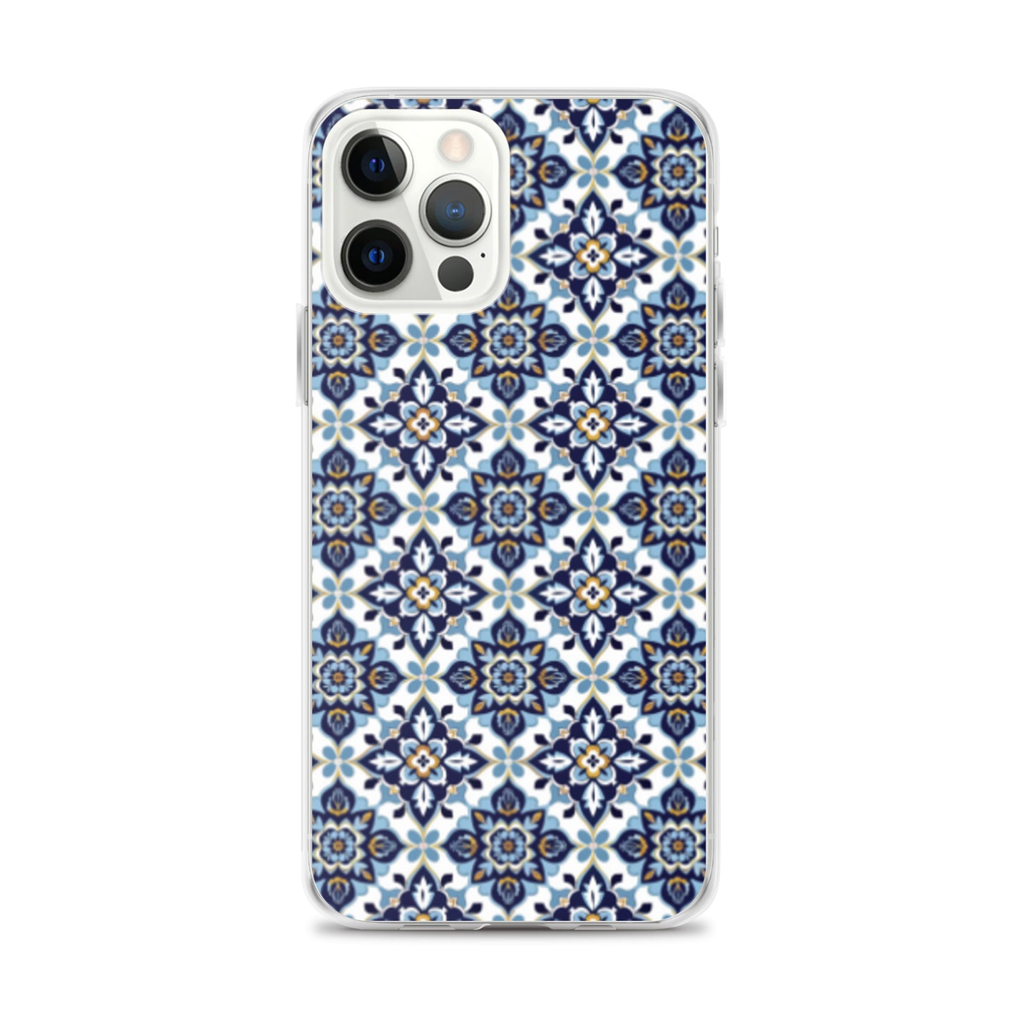 iPhone Case Classic Encaustic Tile Blue