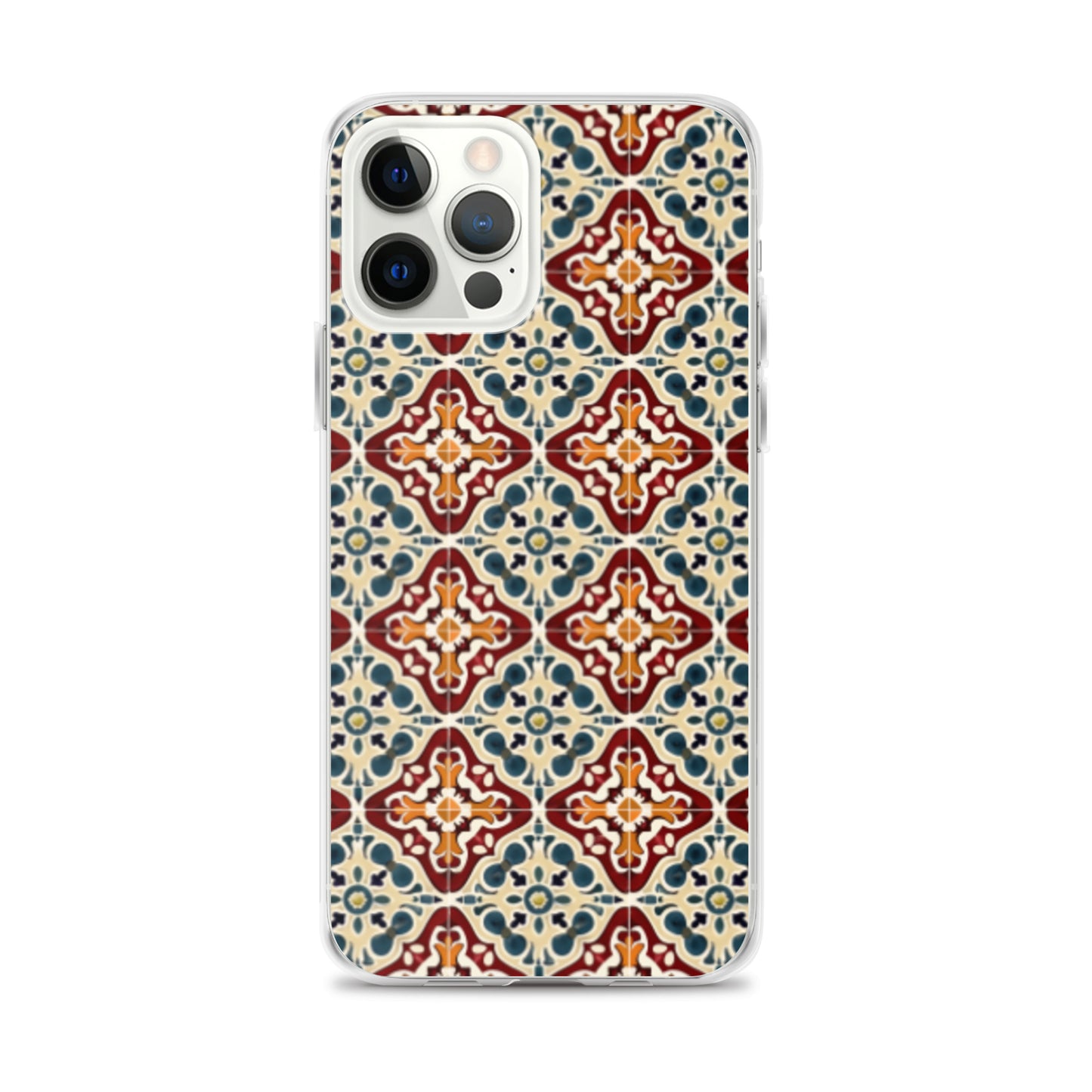 iPhone Case Classic Encaustic Tile Red