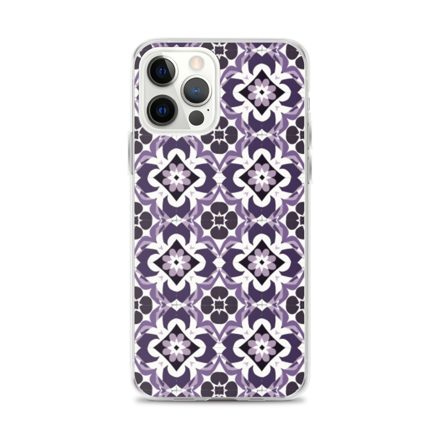 iPhone Case Purple Moroccan Style Tile