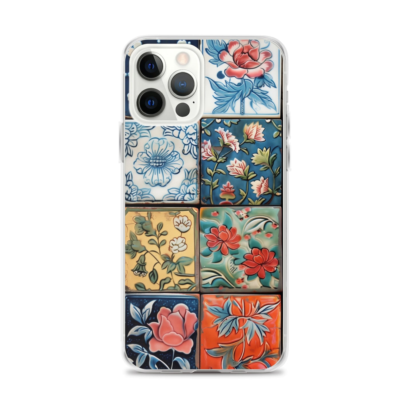 iPhone Case Colorful Majolilca Tiles