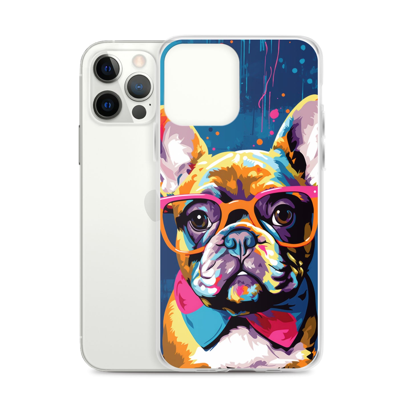 iPhone Case Painted Stylish French Bulldog
