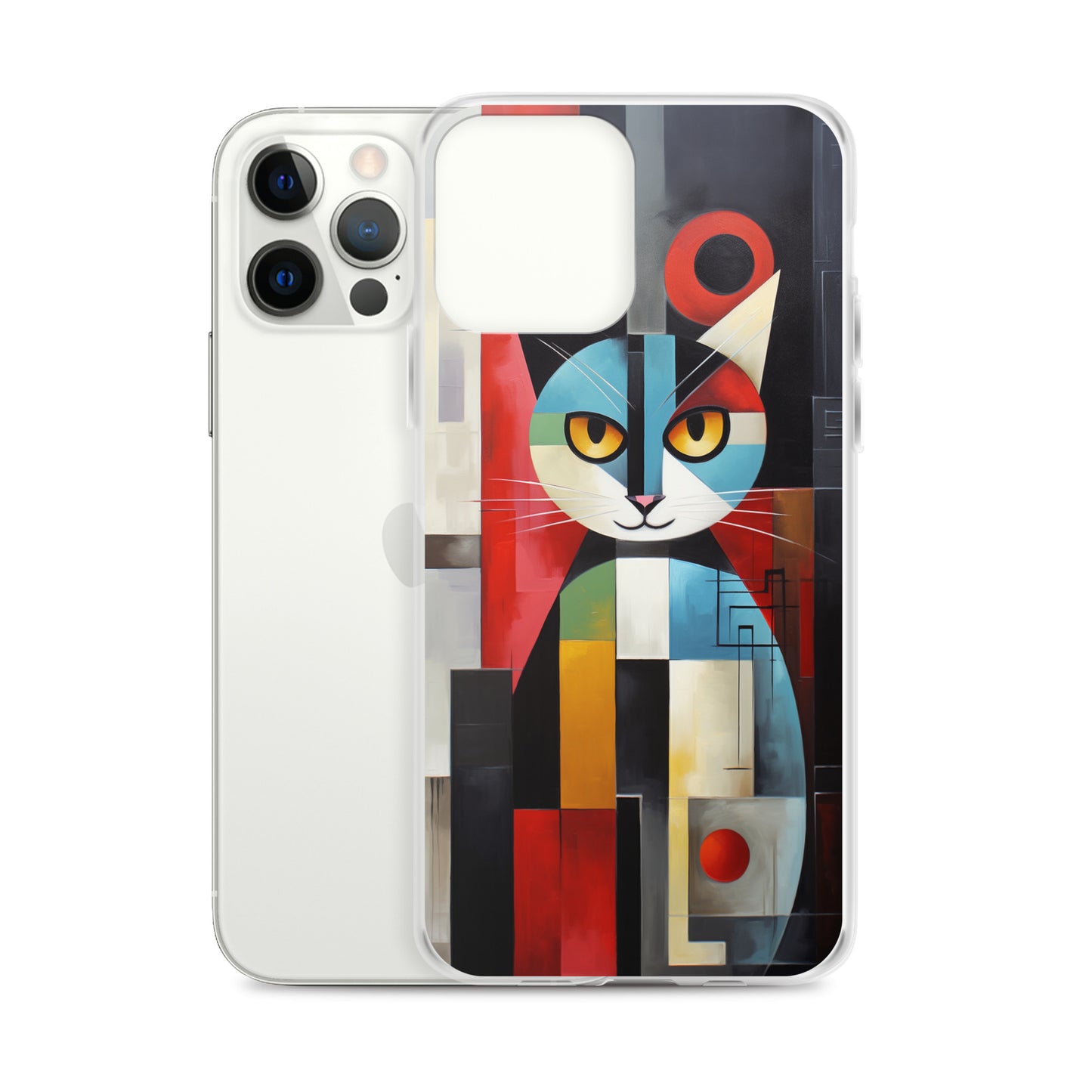 Bauhaus Kitty Cat iPhone Case