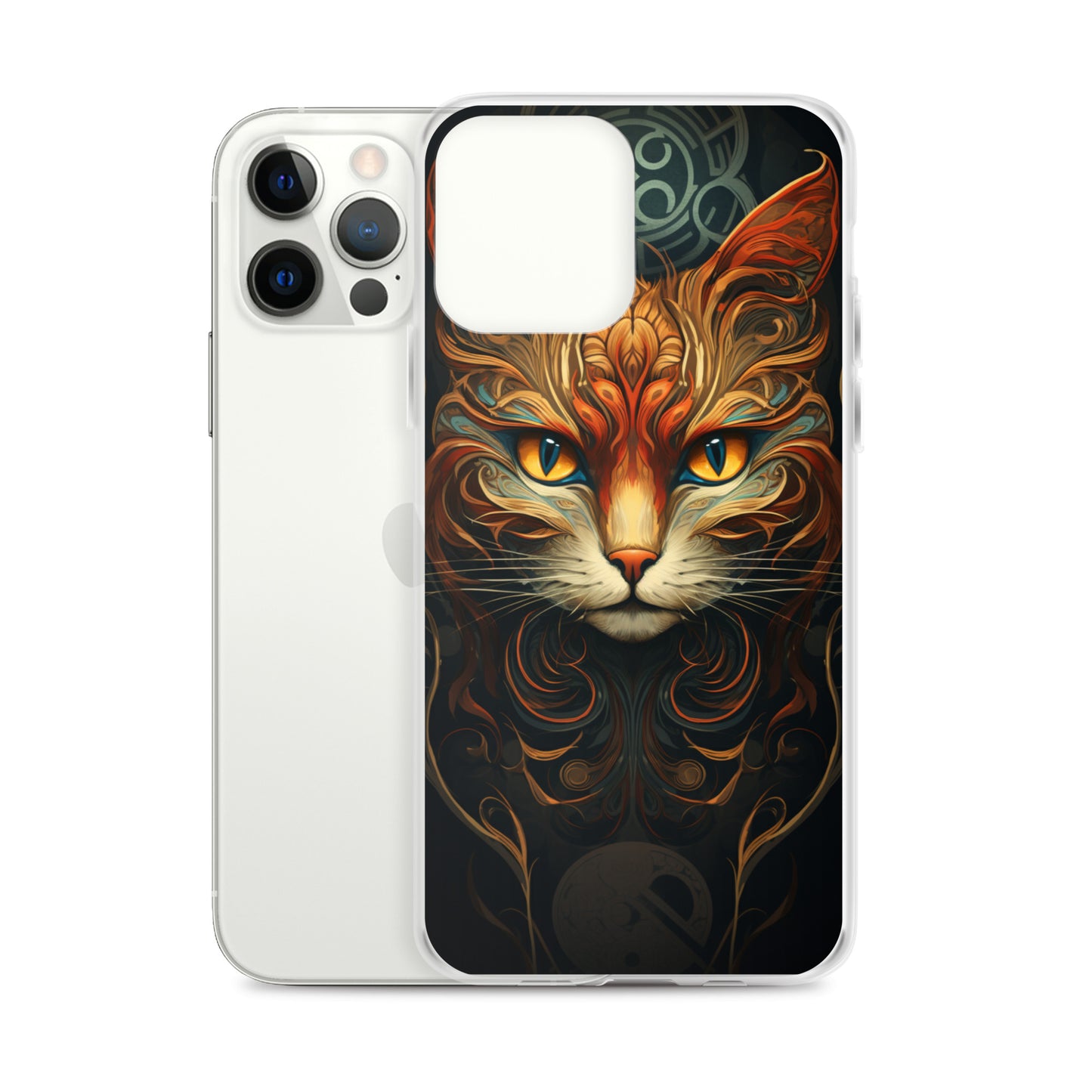 Art Nouveau Cat #2 iPhone Case