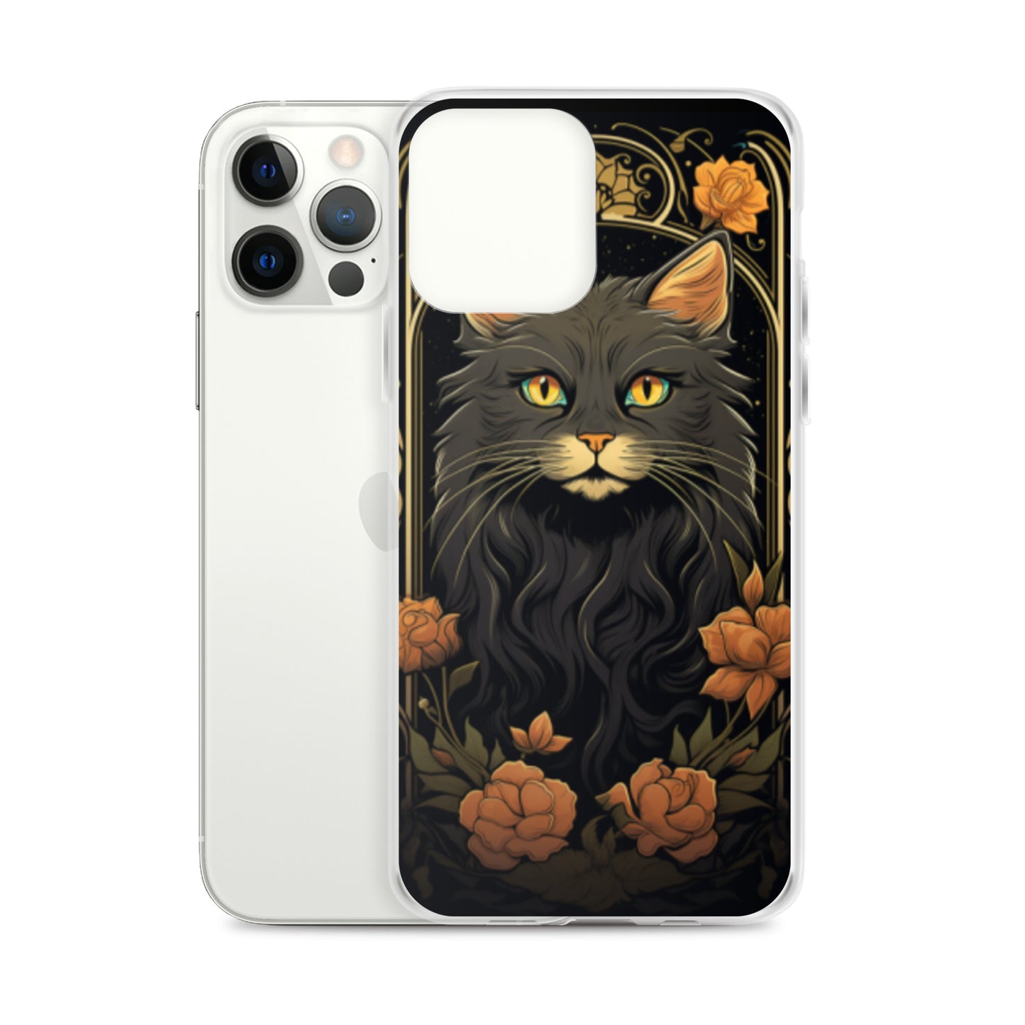 Art Nouveau Cat iPhone Case