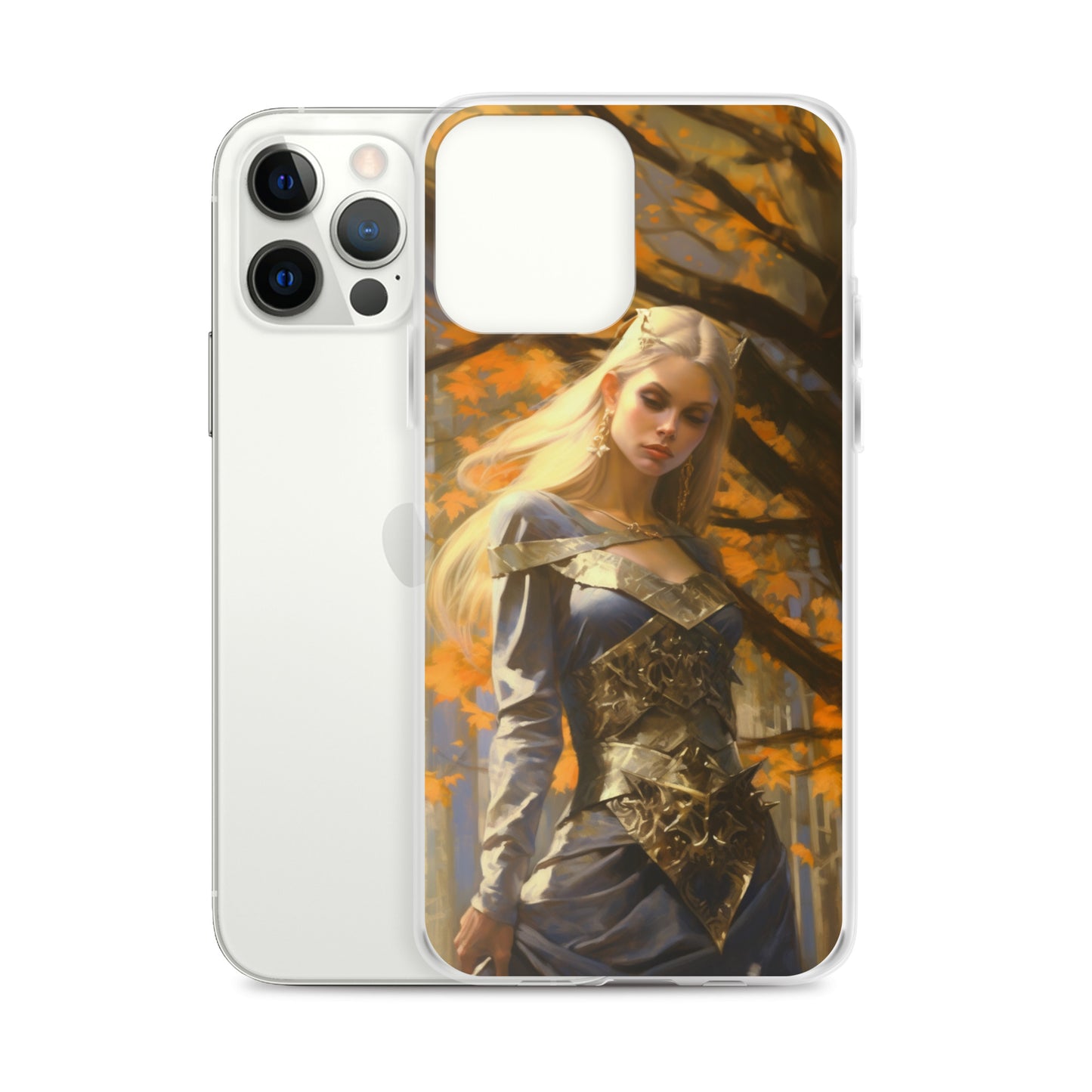 Dungeons and Dragons Female Elf iPhone Case