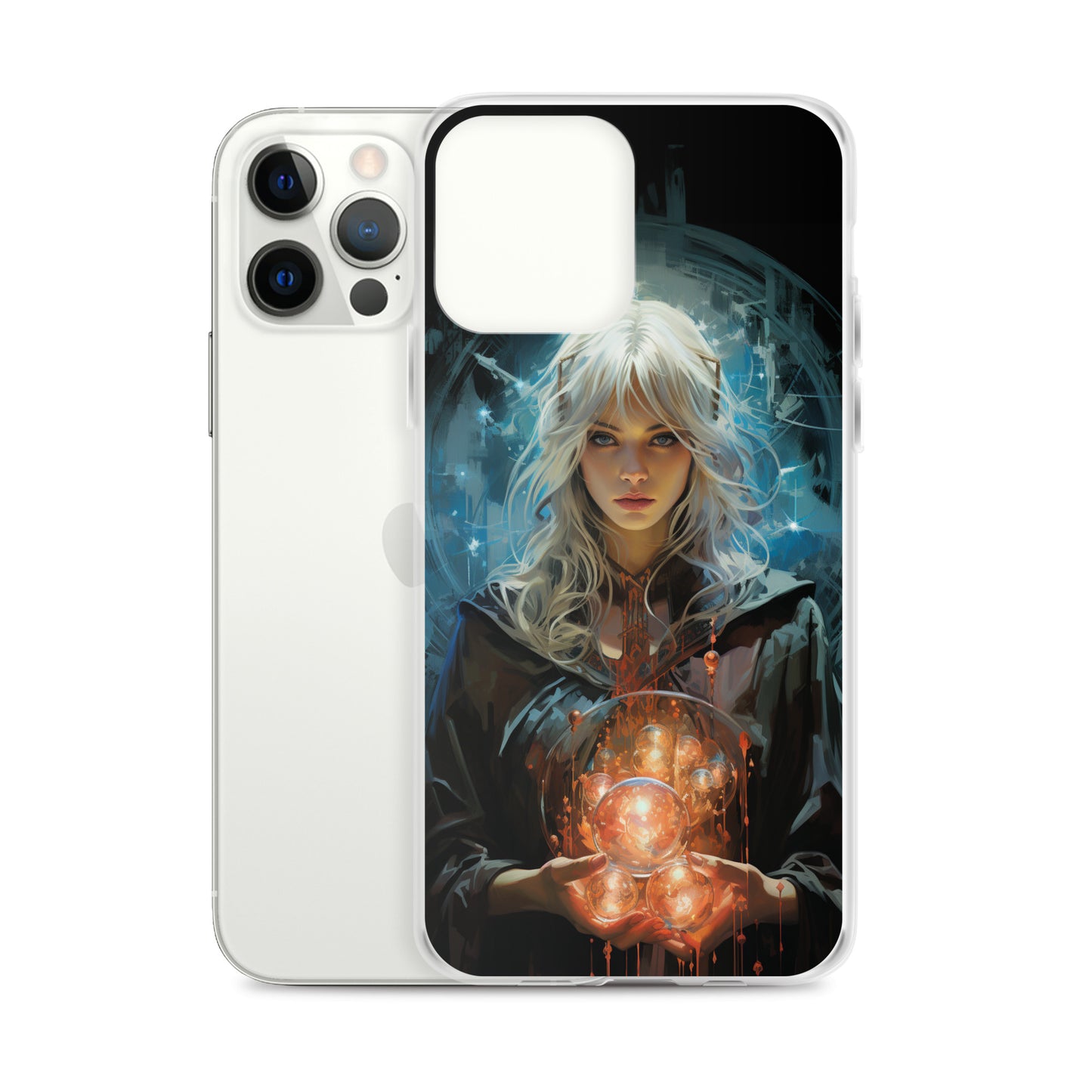 Dungeons and Dragons Female Elf Sorcerer iPhone Case