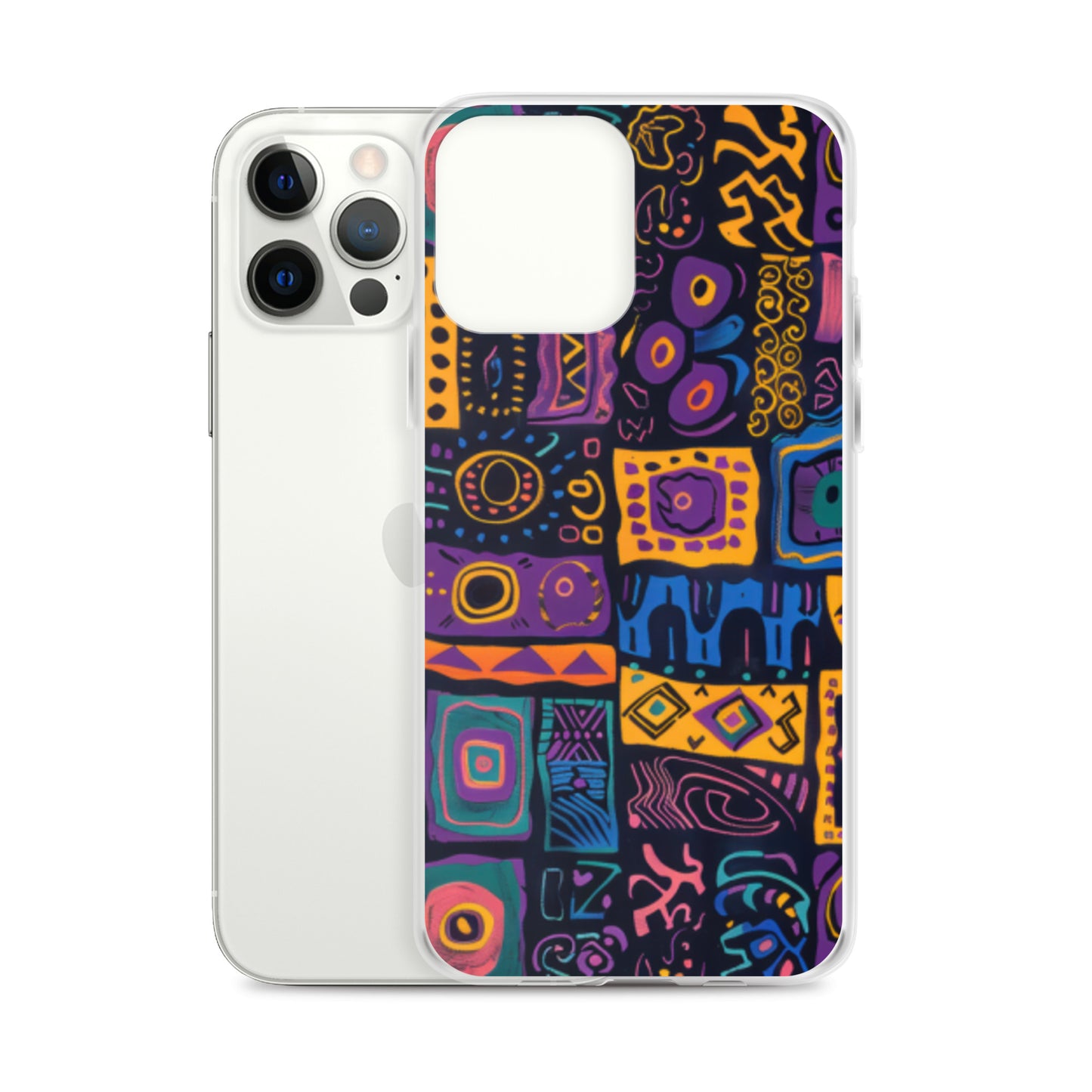 iPhone Case Colorful Yemanja Pattern