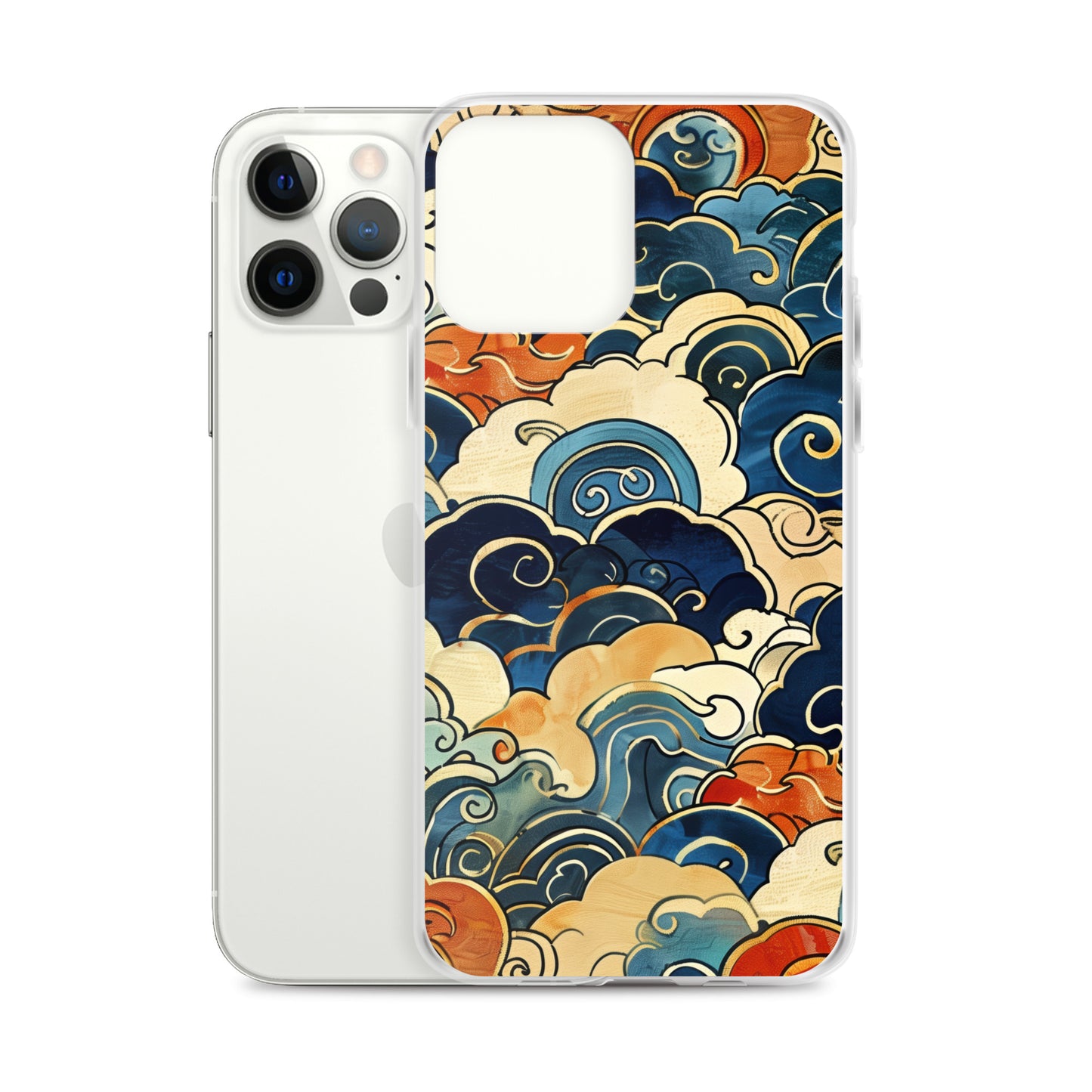 iPhone Case Stylized Clouds