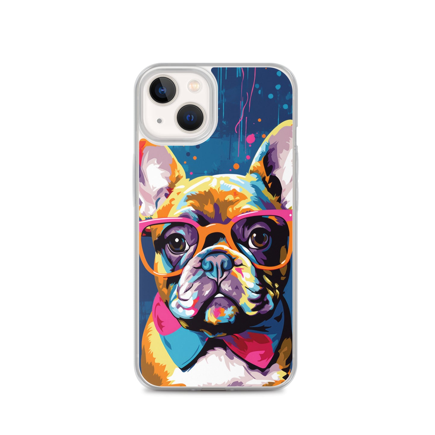 iPhone Case Painted Stylish French Bulldog