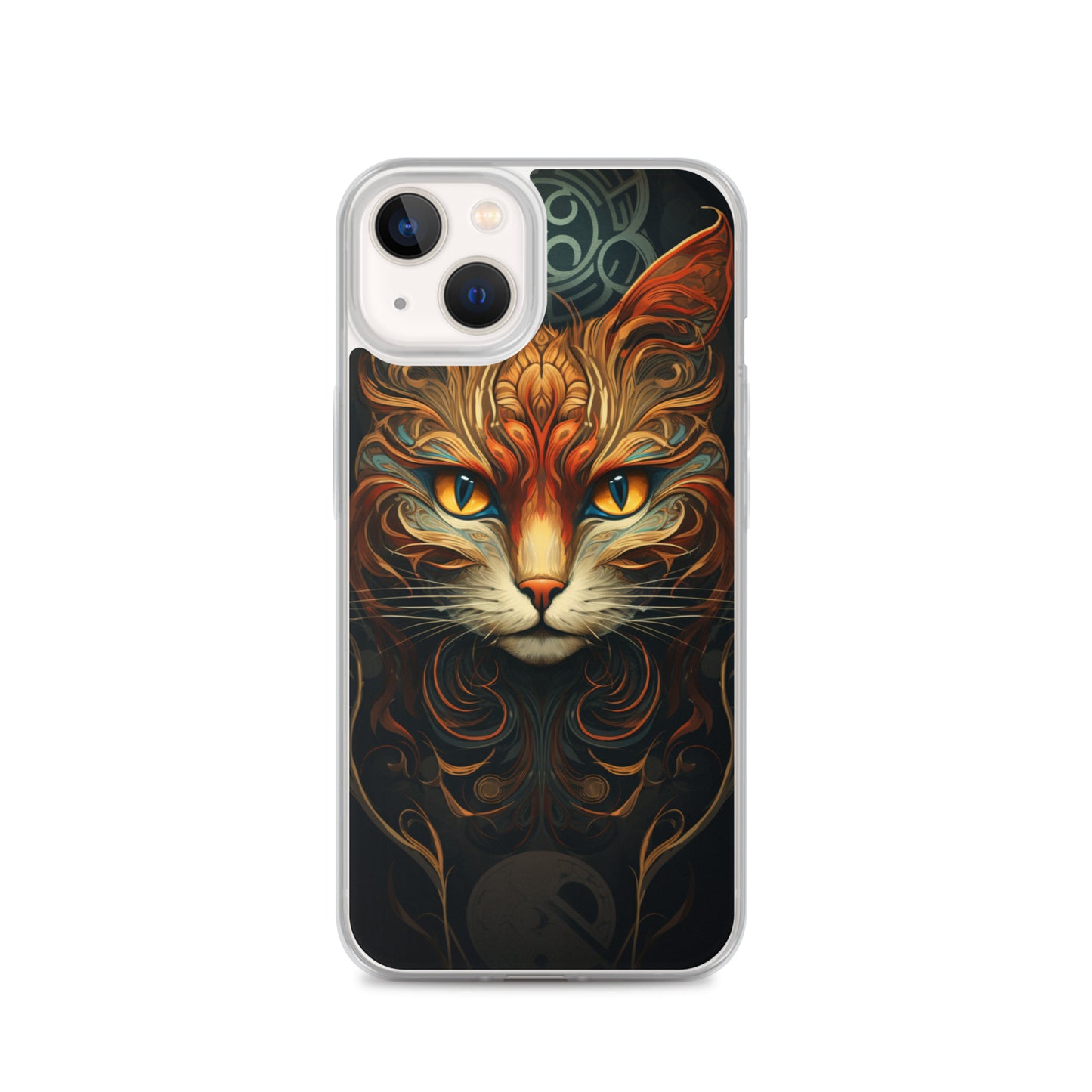 Art Nouveau Cat #2 iPhone Case