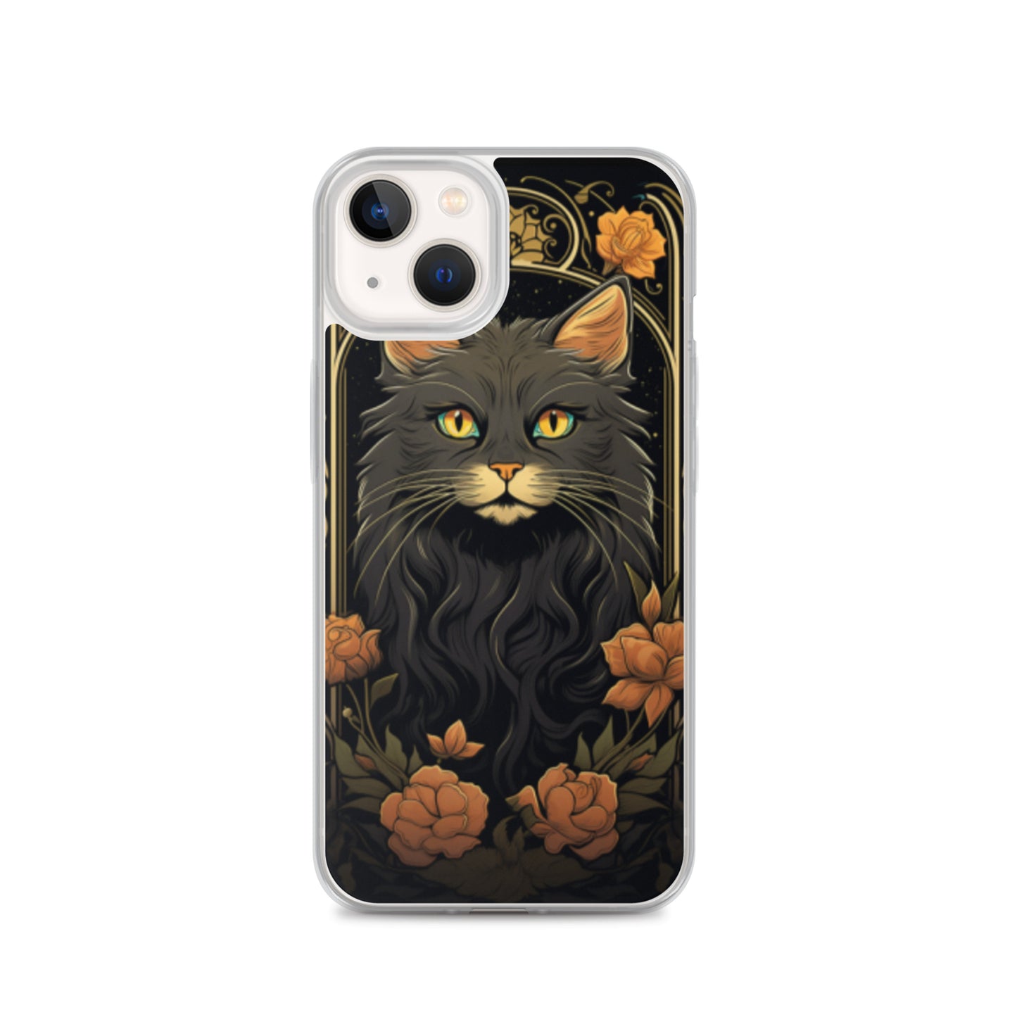 Art Nouveau Cat iPhone Case