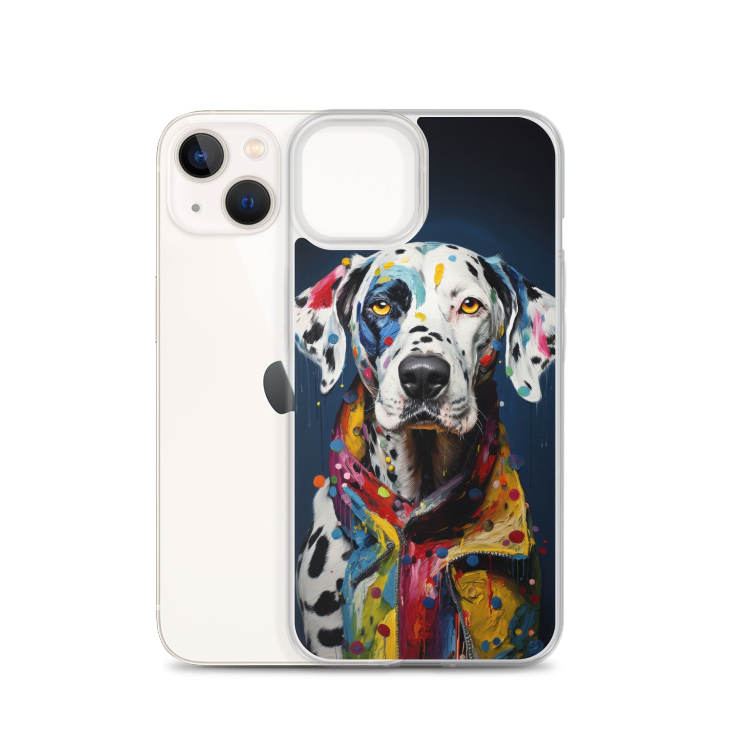 iPhone Case Painted Dalmatian