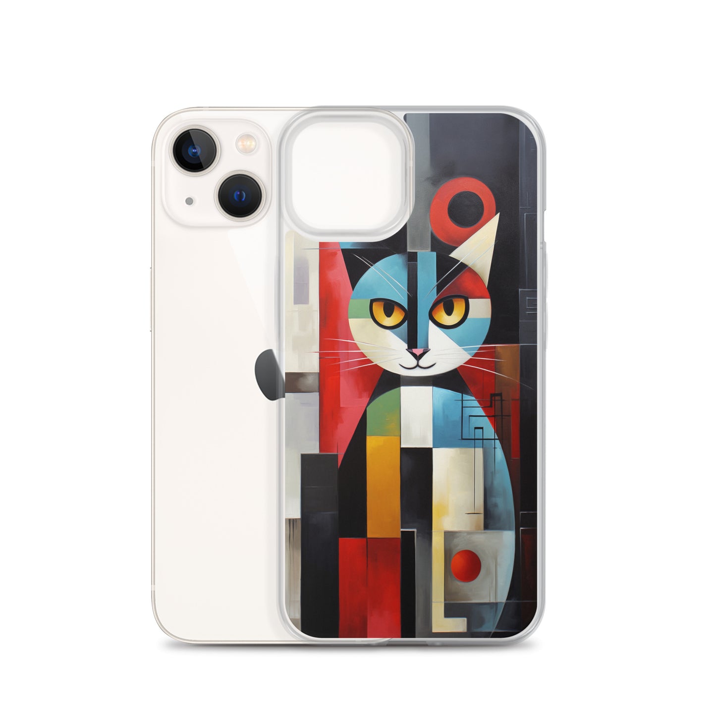 Bauhaus Kitty Cat iPhone Case