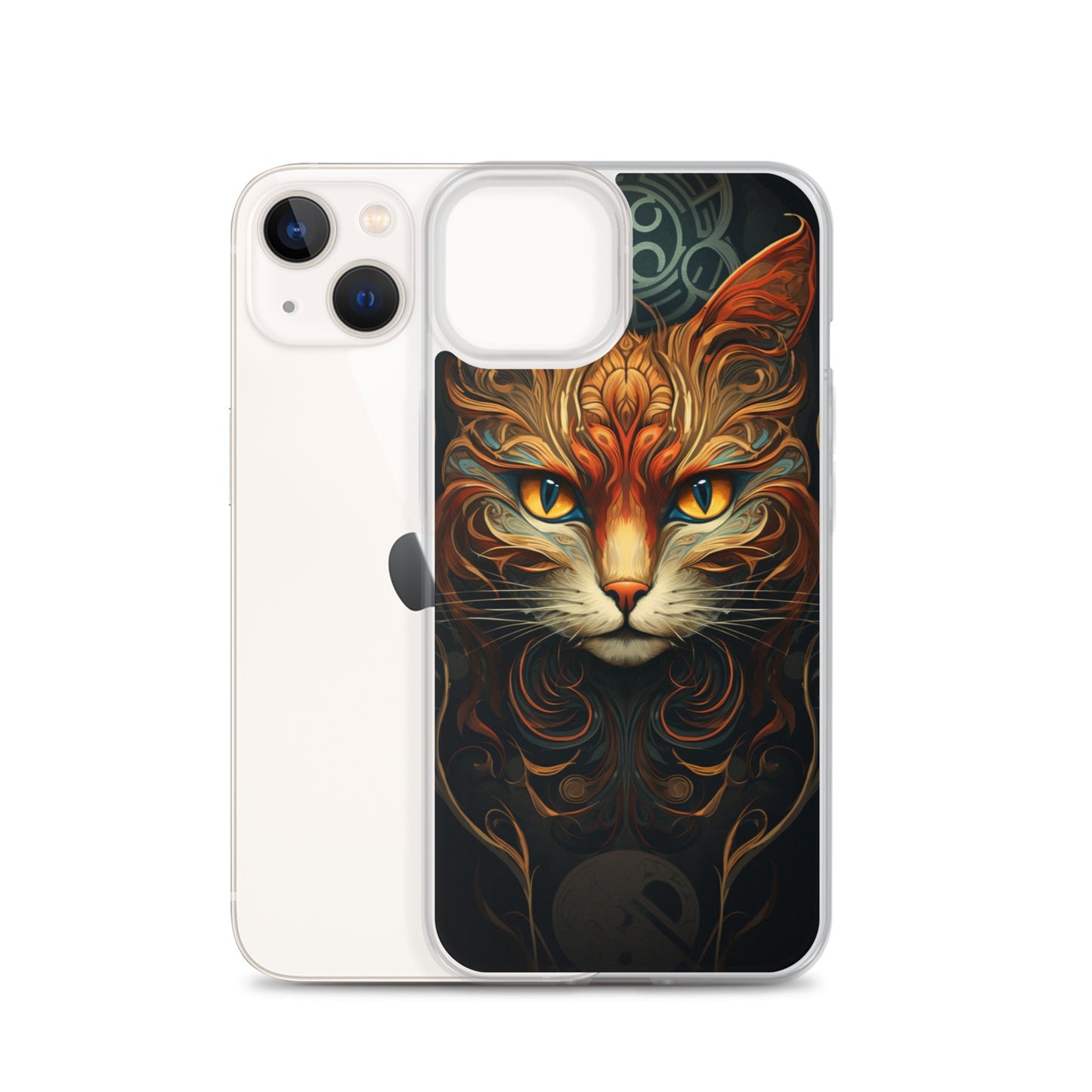 Art Nouveau Cat #2 iPhone Case